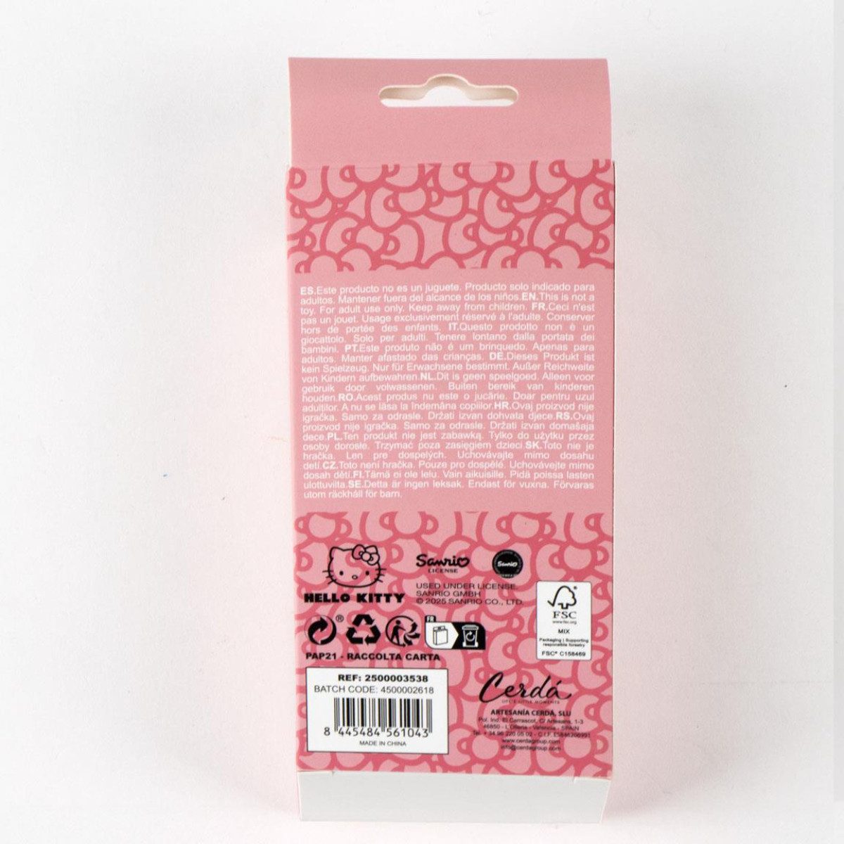 Cerda Schmink-Set Hello Kitty Make-up Set für Damen mit Beauty-Accessoires