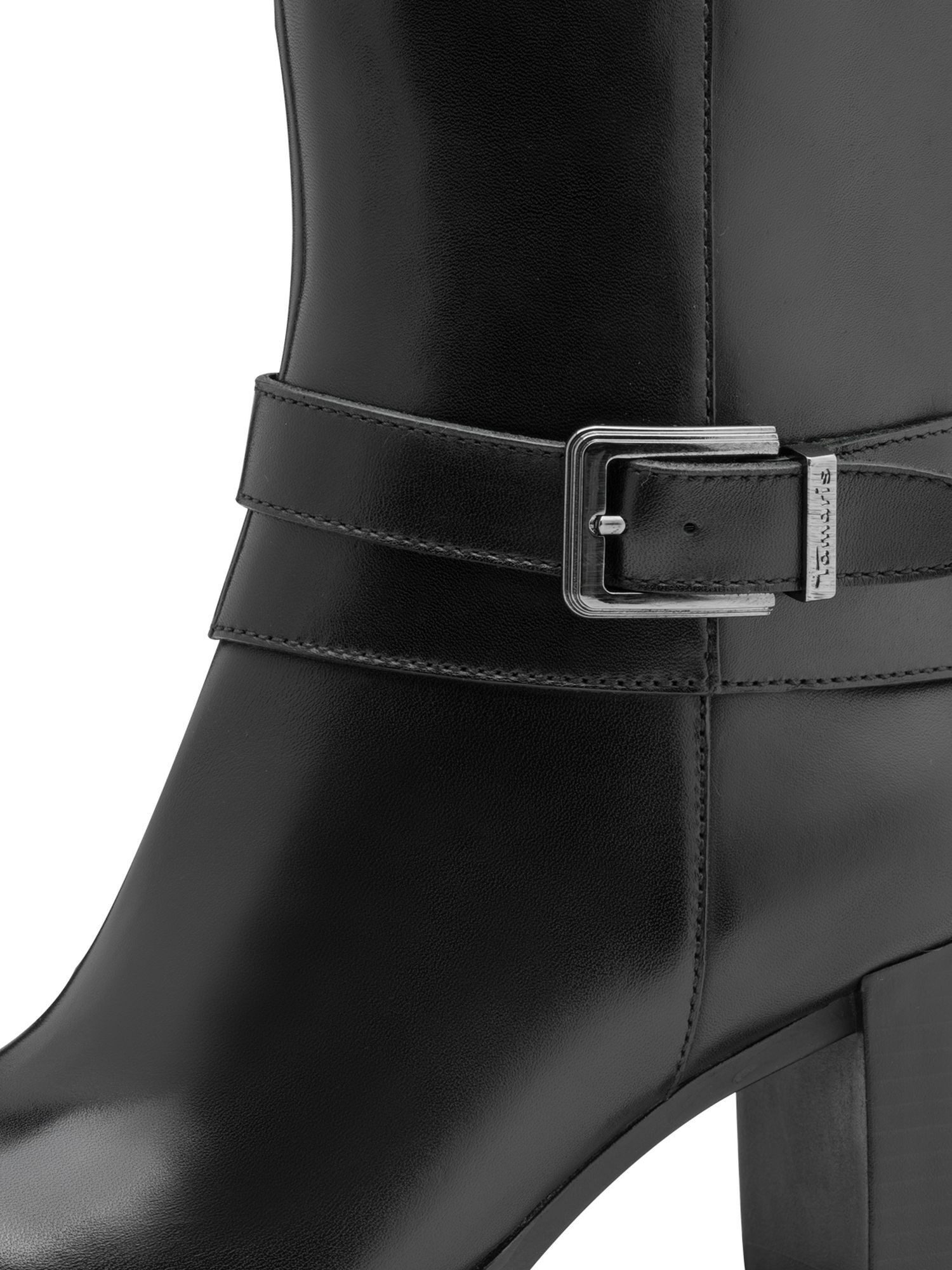 Tamaris TOUCH-IT aus Leder kein Absatz 1-25359-45 Stiefelette TOUCH-IT