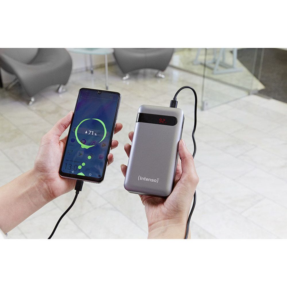 Intenso Intenso PD20000 Powerbank 20000 mAh Quick Charge 3.0, USB PD 3.0 LiPo Powerbank 20000 mAh – Bild 3 von 5