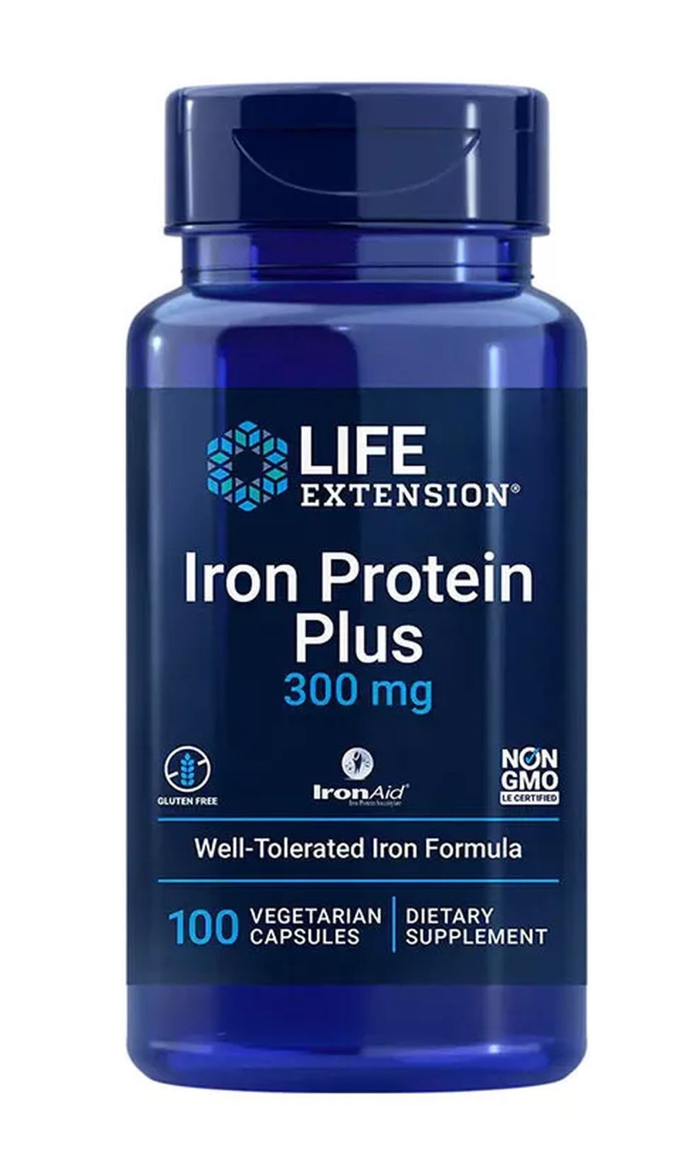 Life Extension Life Extension Iron Protein Plus 300mg-100 Kapseln Kapseln