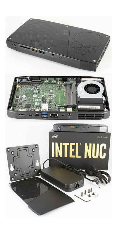 Intel® Intel NUC6i7KYK (Intel Core i7-6770HQ CPU 4x 2.6Ghz, 1x HDMI, 1x dP, 2 Mini-PC