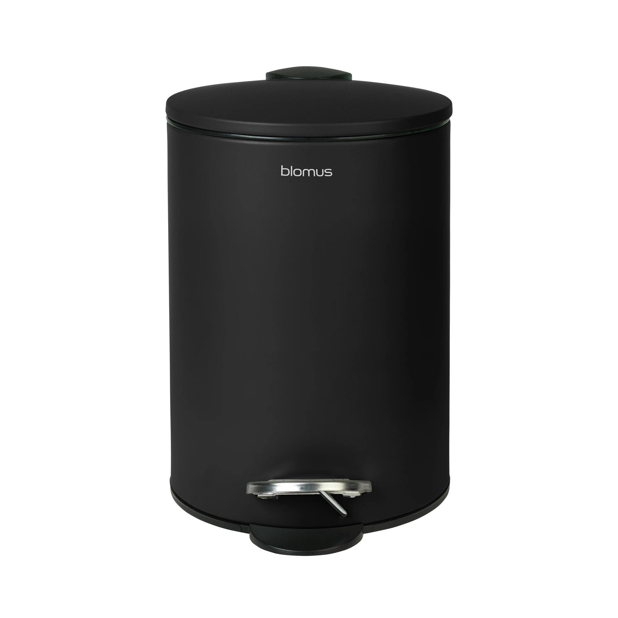 blomus Mülleimer -TUBO- Treteimer: Smart-Close-System, hochwertig und stilvoll, 3 Liter, Hochwertig, Pulverbeschichtet, Kompakt, Smart-Close, Inneneimer