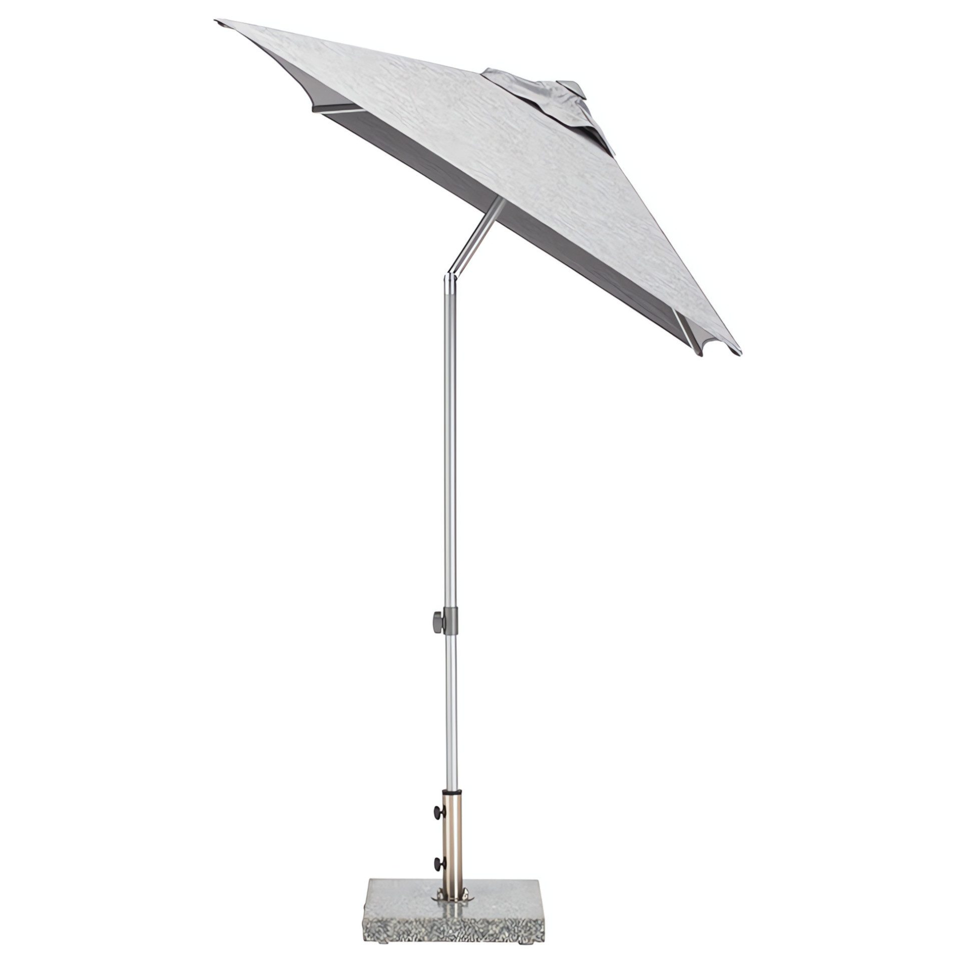 KETTLER Sonnenschirm EASY PUSH Stockschirm, 150cm x 210cm, UPF 50+, mit PU-Beschichtung