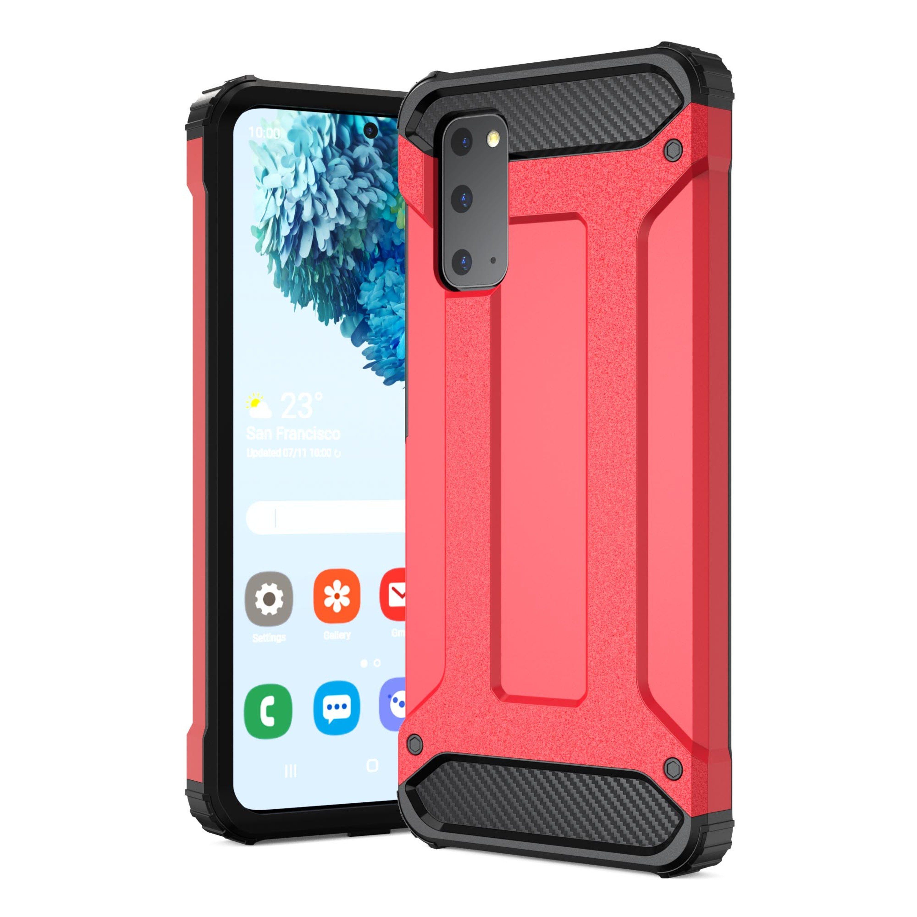 H-basics Handyhülle Samsung Galaxy A50 - Schutzhülle, Armor Hülle, Outdoor Hülle 16,5 cm (6,5 Zoll)