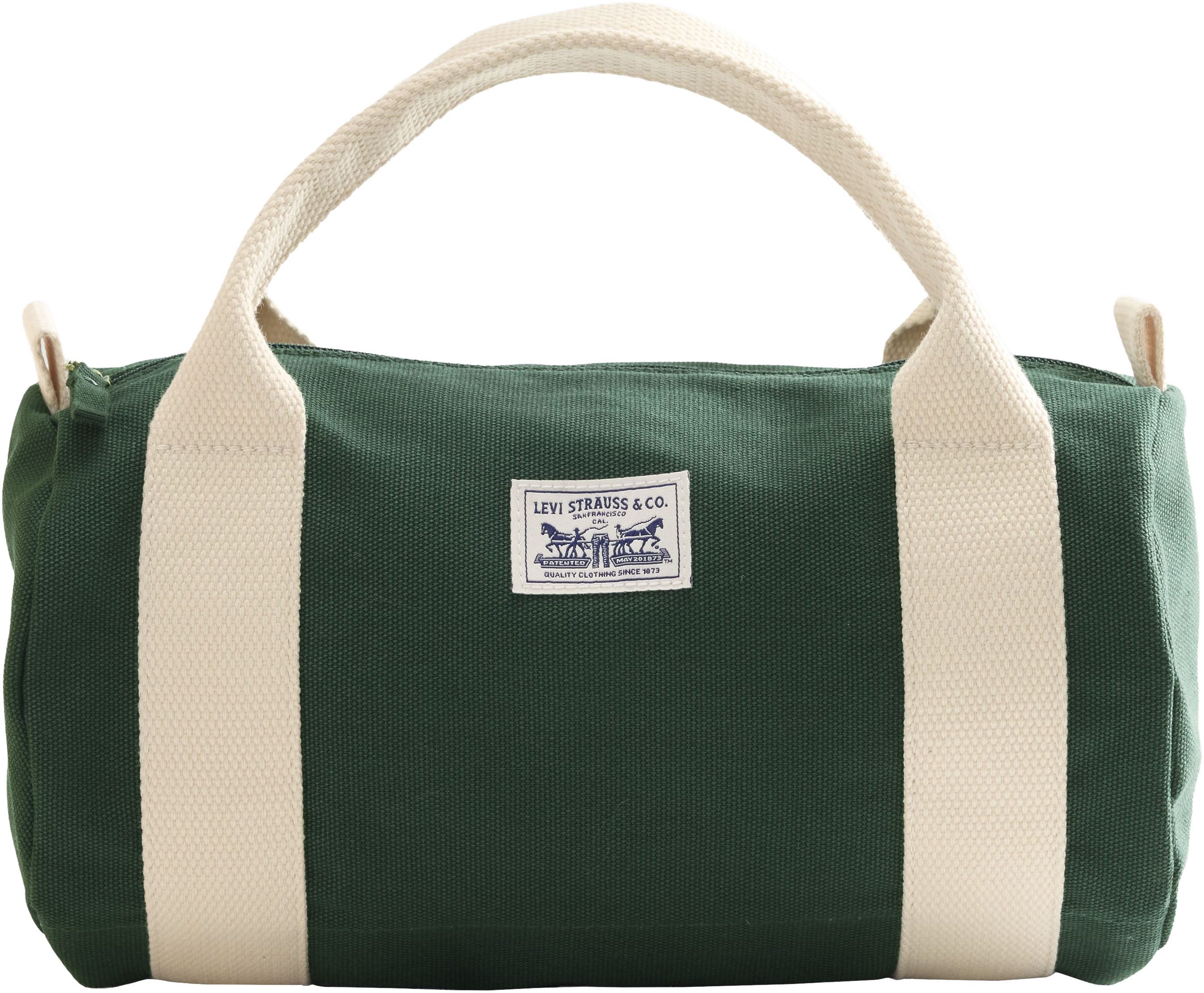 Levi's® Beuteltasche HARLEY SMALL BARREL, Canvas-Tasche mit Kontrast-Details und Logo-Badge
