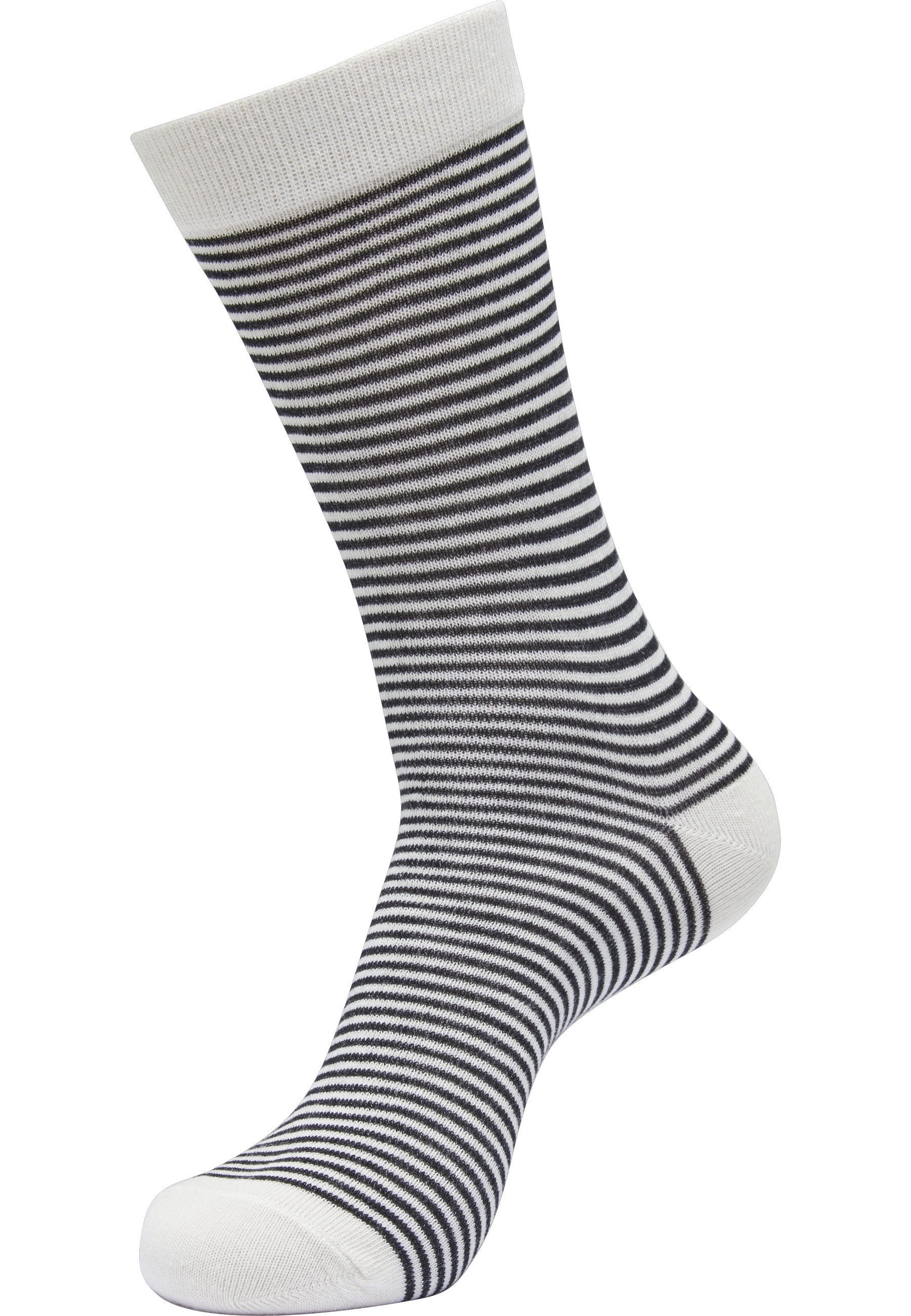 URBAN CLASSICS Basicsocken Urban Classics Unisex Fine Stripe Socks 5-Pack (1-Paar)
