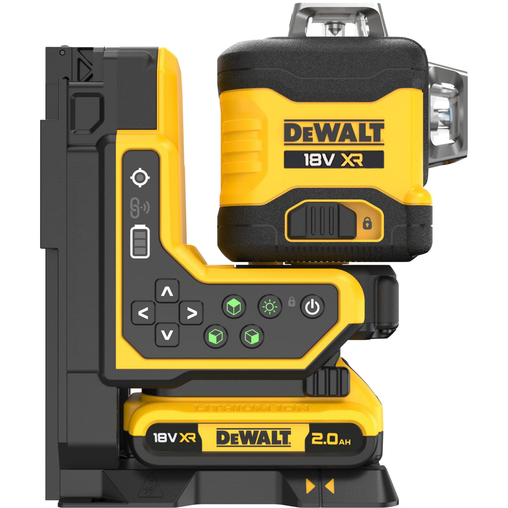 DeWalt Entfernungsmesser DEWALT Akku-Multilinienlaser 3x360° DCLE34035D1