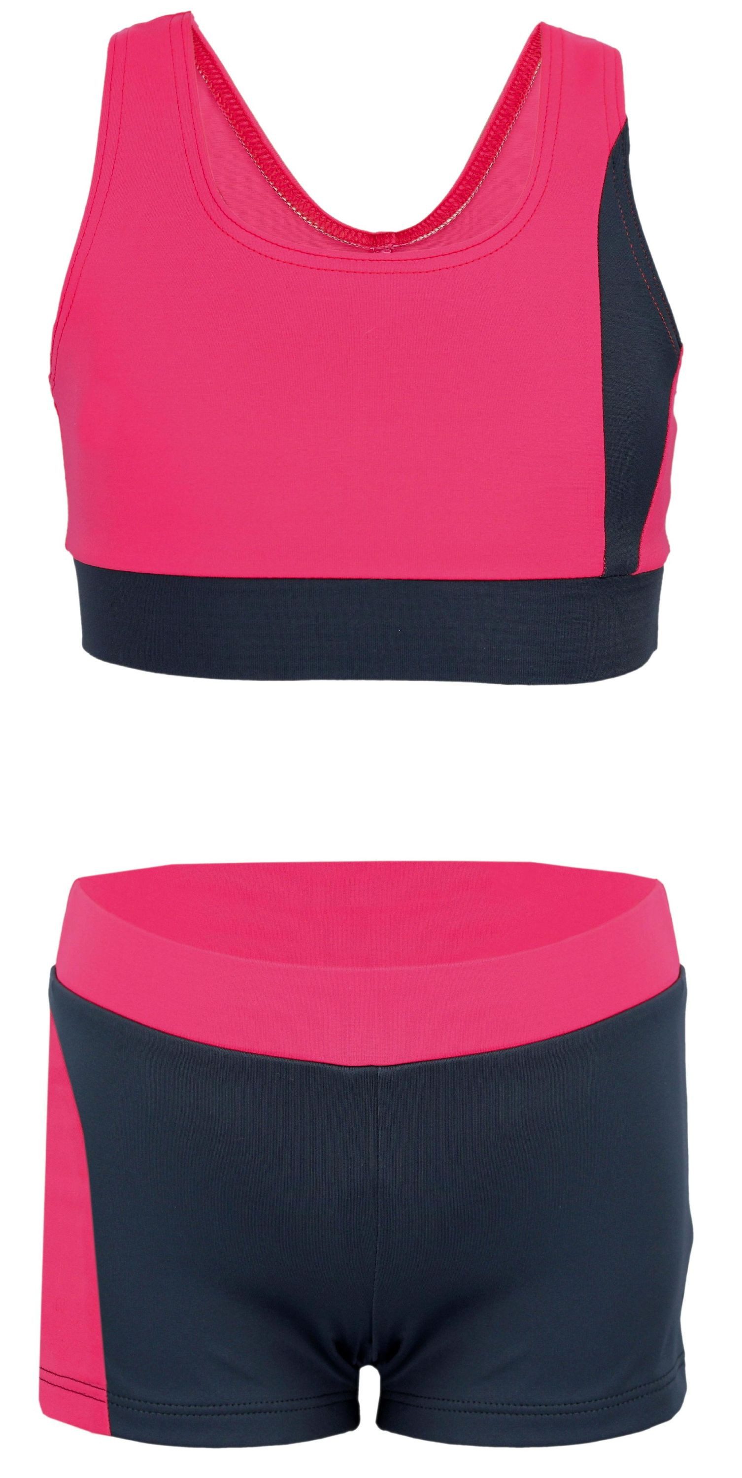 Aquarti Schwimmanzug Aquarti Mädchen Sport Bikini - Racerback Bustier & Badehose