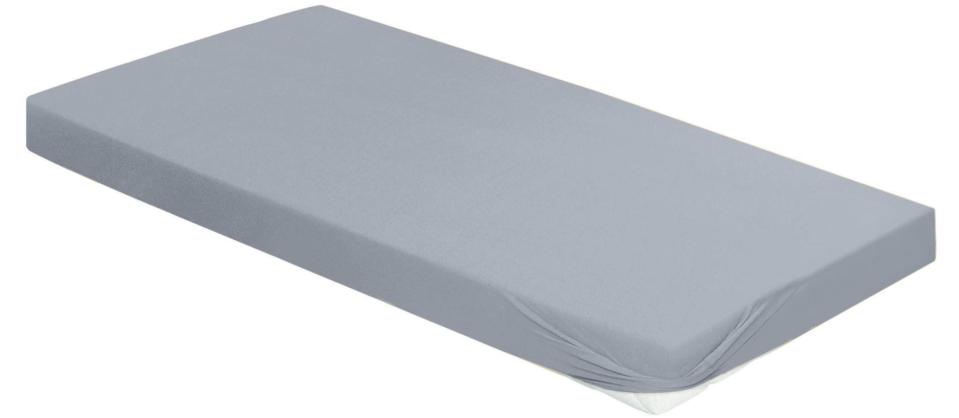 Irisette Spannbettlaken Porto 20, Jersey, Gummizug: rundum, (1 Stück), besonders elastisch