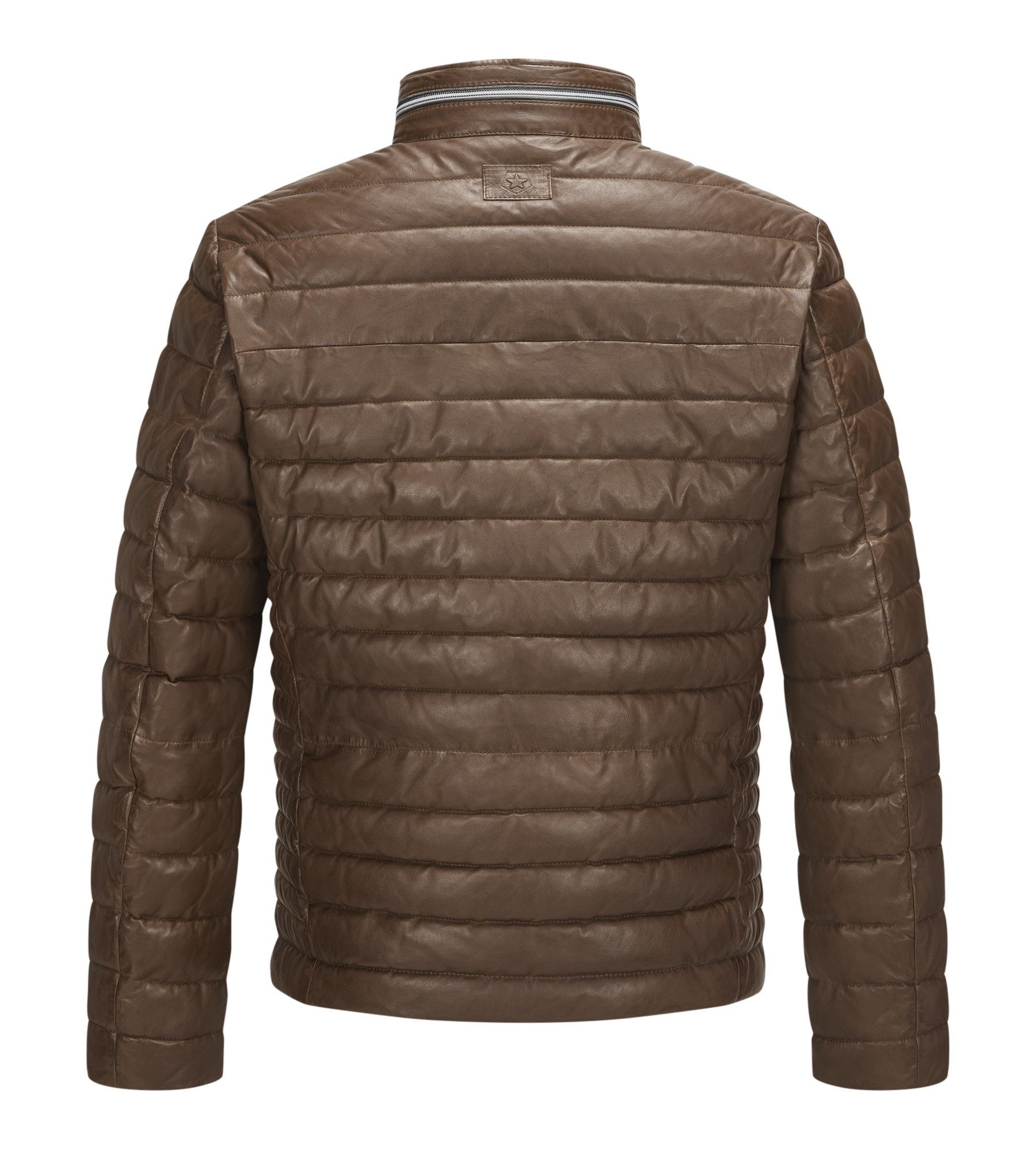 Milestone Lederjacke MSCortino Steppjacke aus feinem Nappaleder