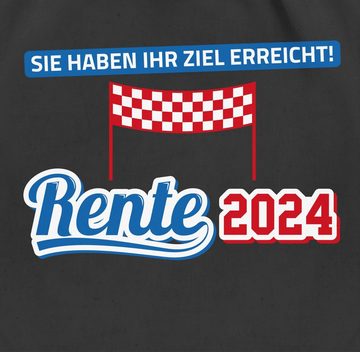 Shirtracer Turnbeutel Rente 2024, Rentner Geschenk