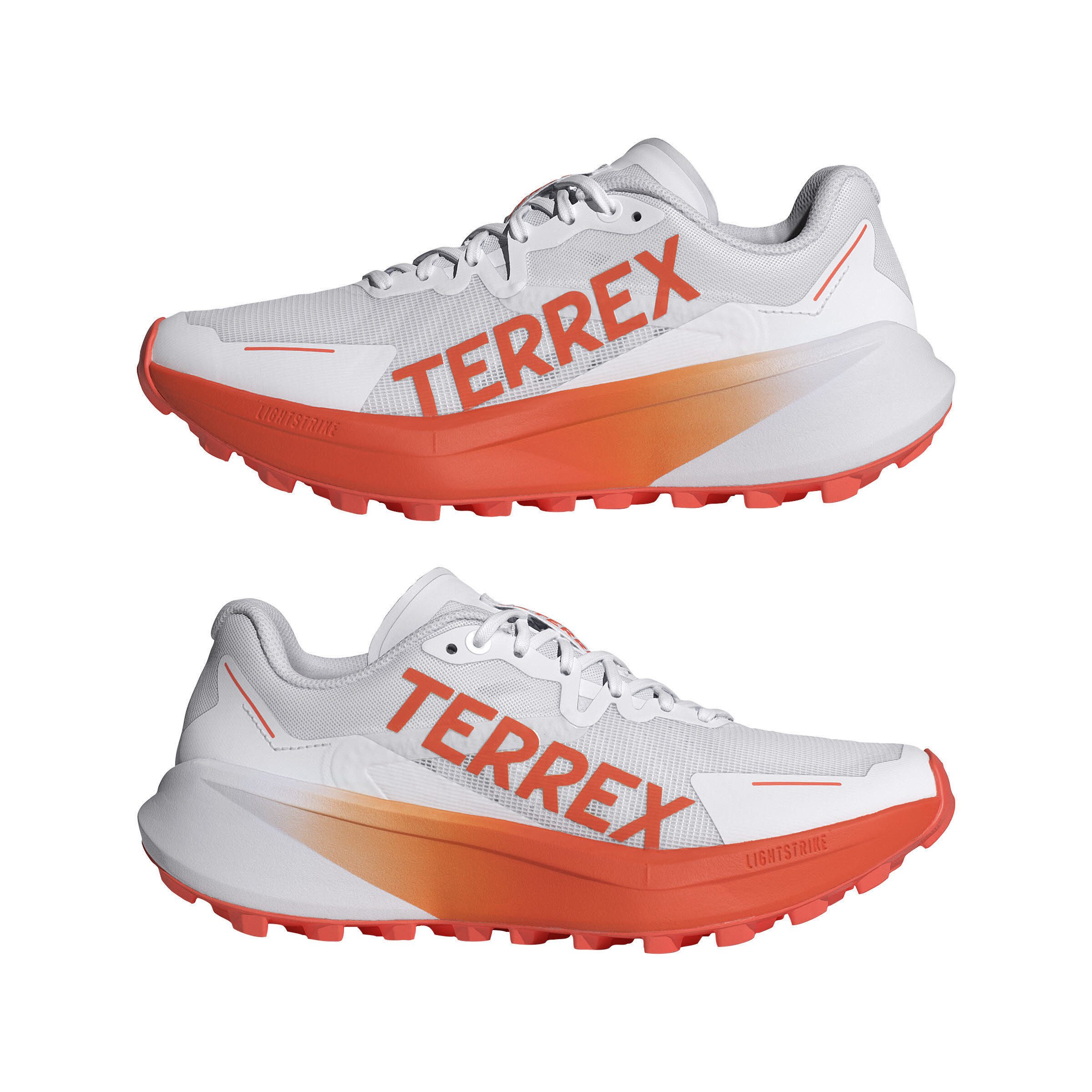 Cloud White / Semi Impact Orange / Dash Grey