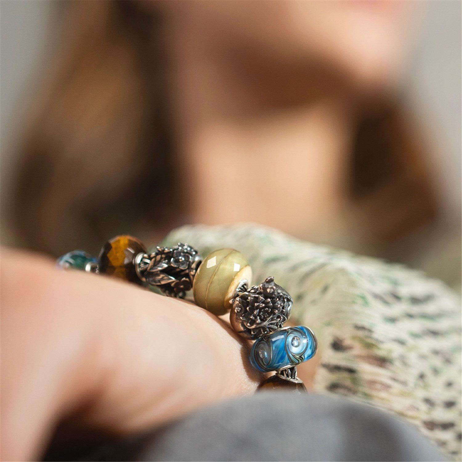 Trollbeads Bead Wasserstein Kraft, TGLBE-30159