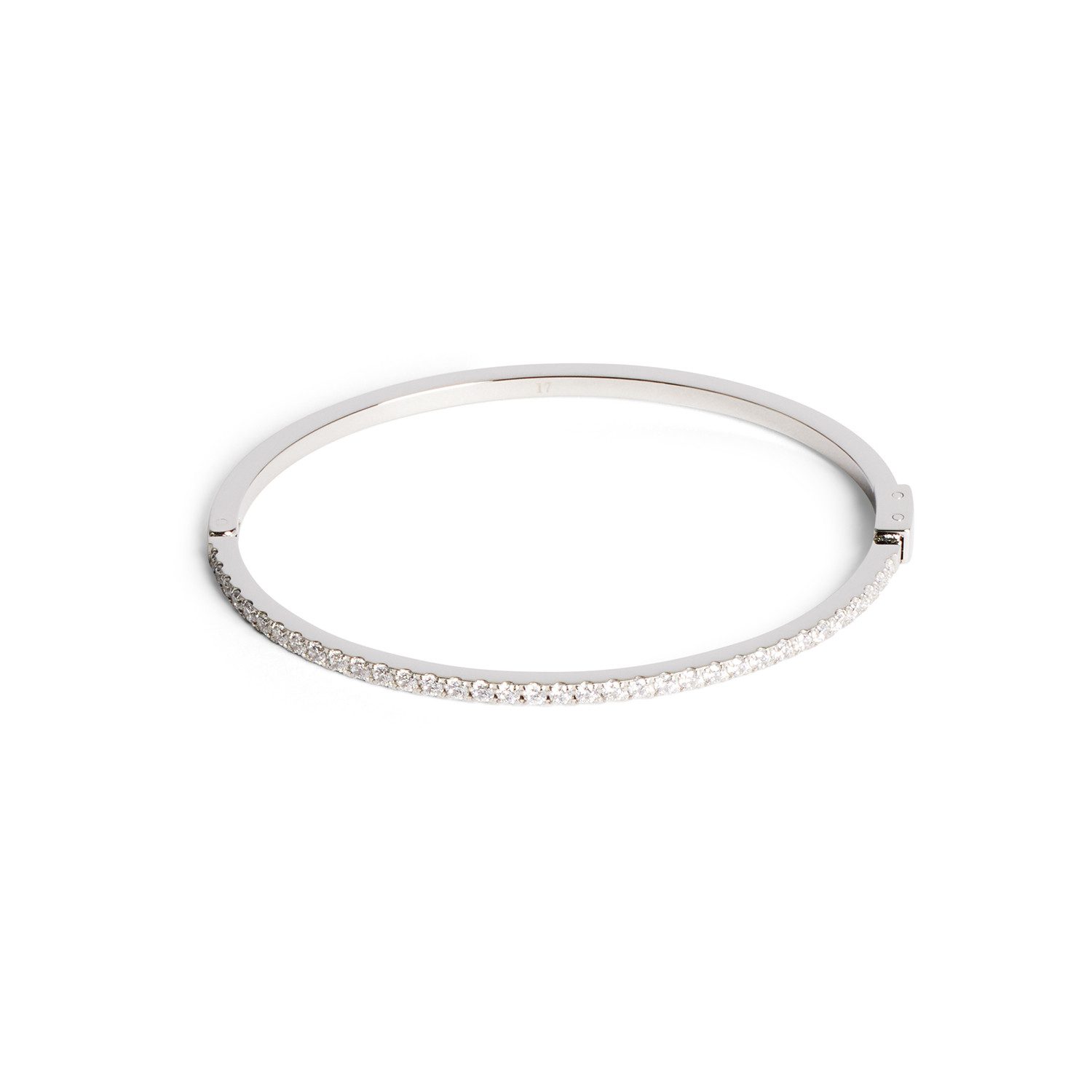 COEUR DE LION Armreif Schmuck Geschenk Edelstahl Eternal Love Würfelkette, mit Zirkonia (synth)