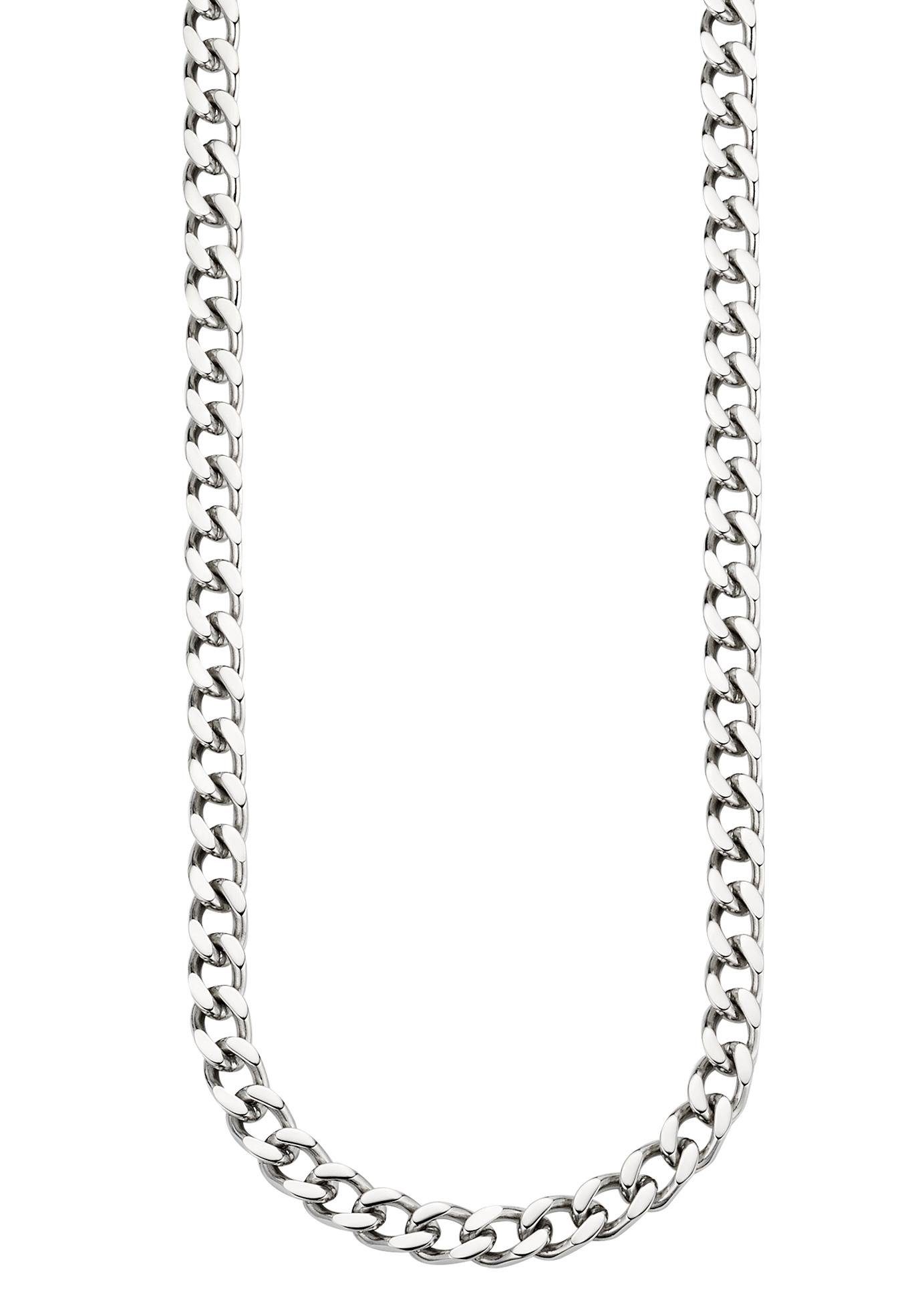 Bruno Banani Edelstahlkette Schmuck Geschenk Halskette Panzerkette Silber