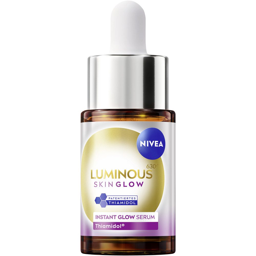 Nivea Gesichtspflege LUMINOUS630® Skin Glow Instant Glow Serum, 1-tlg.