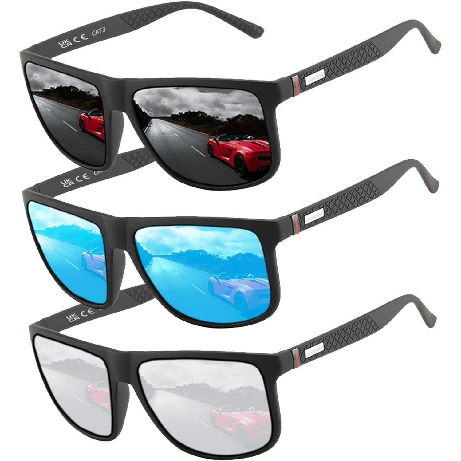 Pilotenbrille Sonnenbrille polarisiert Pilotenbrille UV400 Unisex