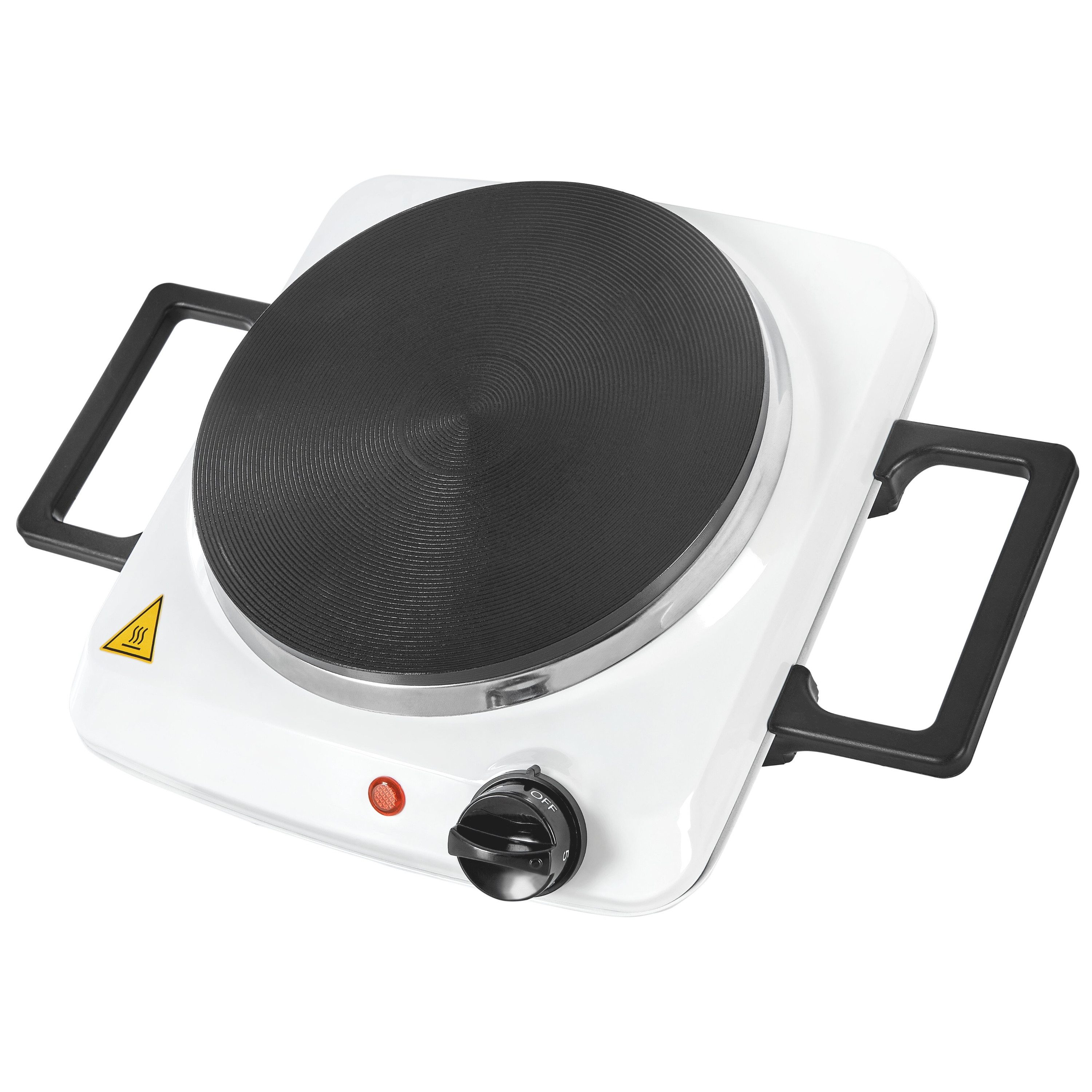 exquisit Einzelkochplatte KP 3102, 1500 W, Massekochfeld, flexibles Kochen überall