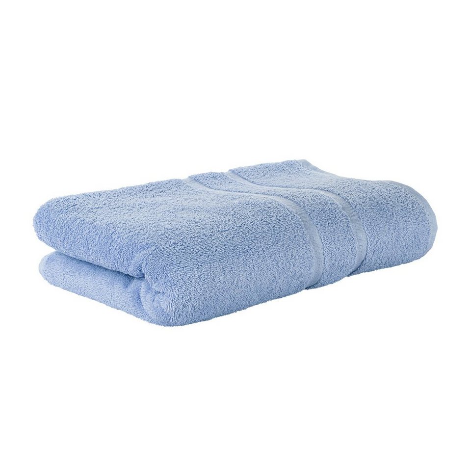 Saunatücher Hellblau Baumwolle 500 GSM 100% Handtuch Duschtücher Handtücher Wahl Gästehandtücher in Badetücher zur StickandShine