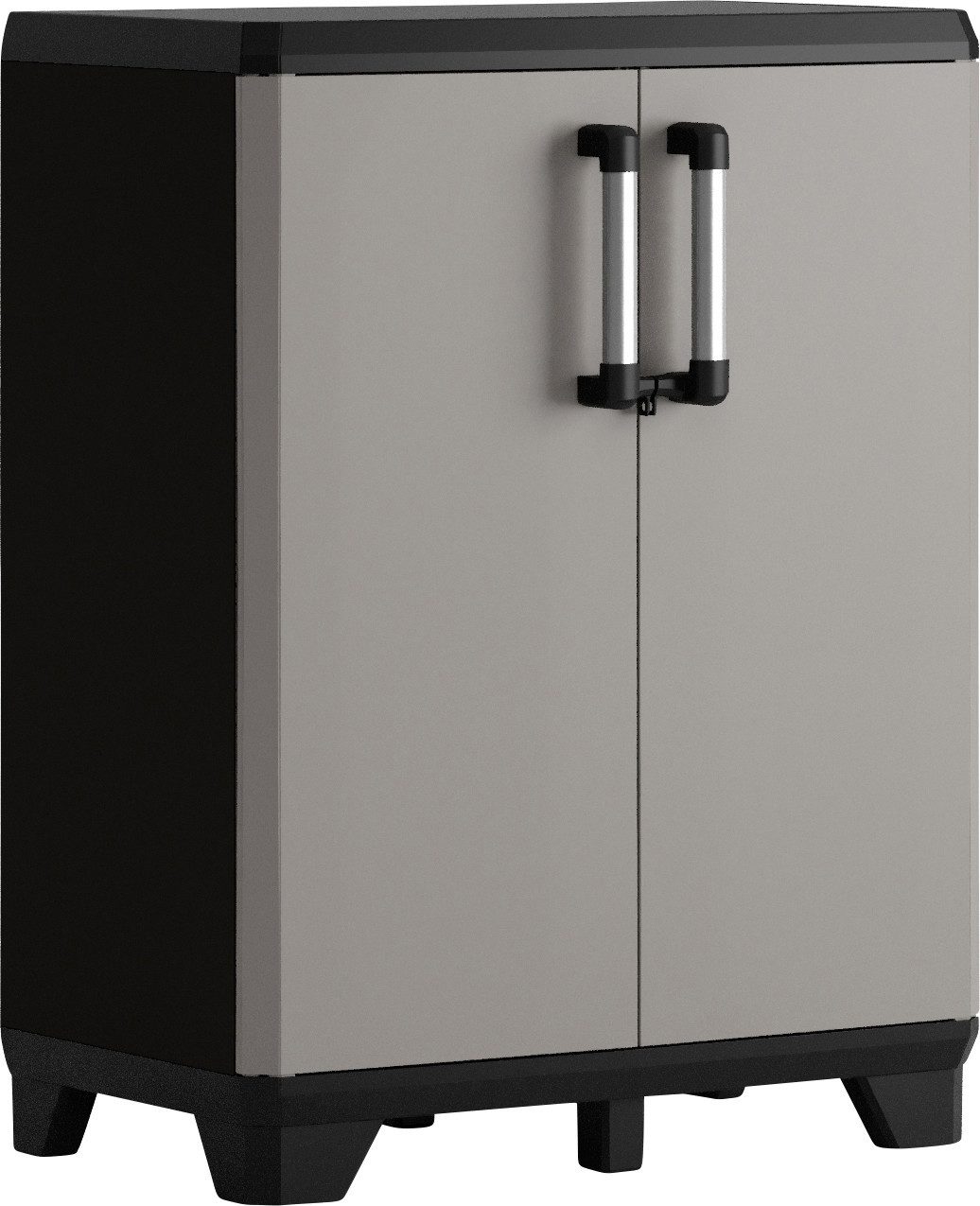 Keter Mehrzweckschrank Keter Kunststoffschrank Pro niedrig 68 x 39 x 90