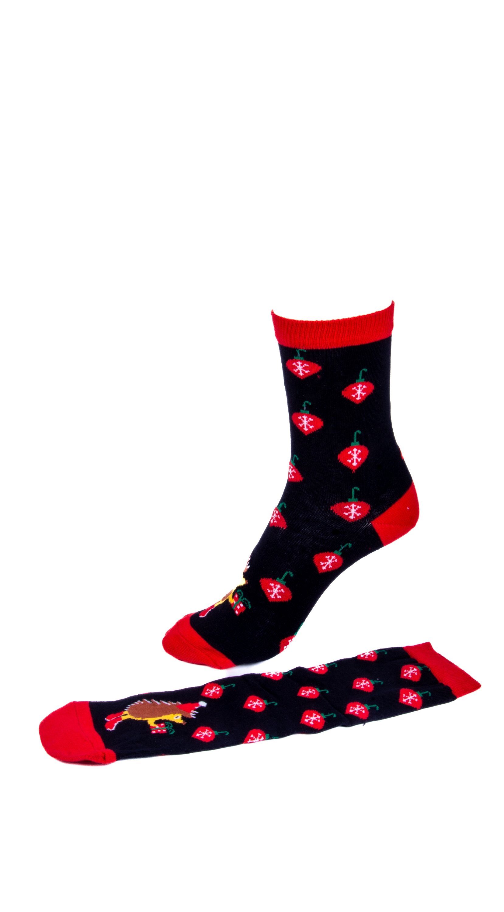 Merci Socken mit Weihnachtsmotiv süßem Pack 3er