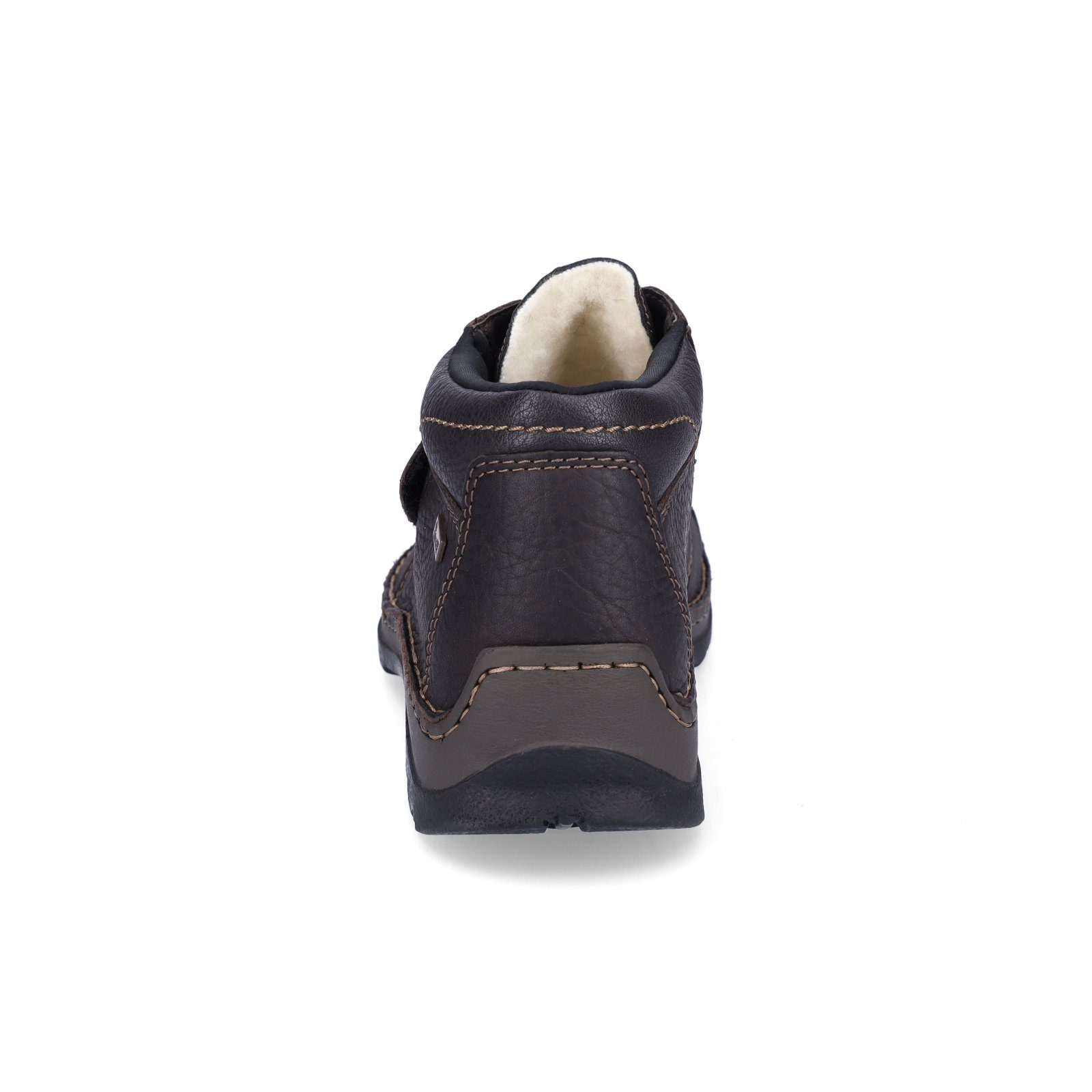 Rieker Rieker Herren Leder Klettschuh braun Klettschuh