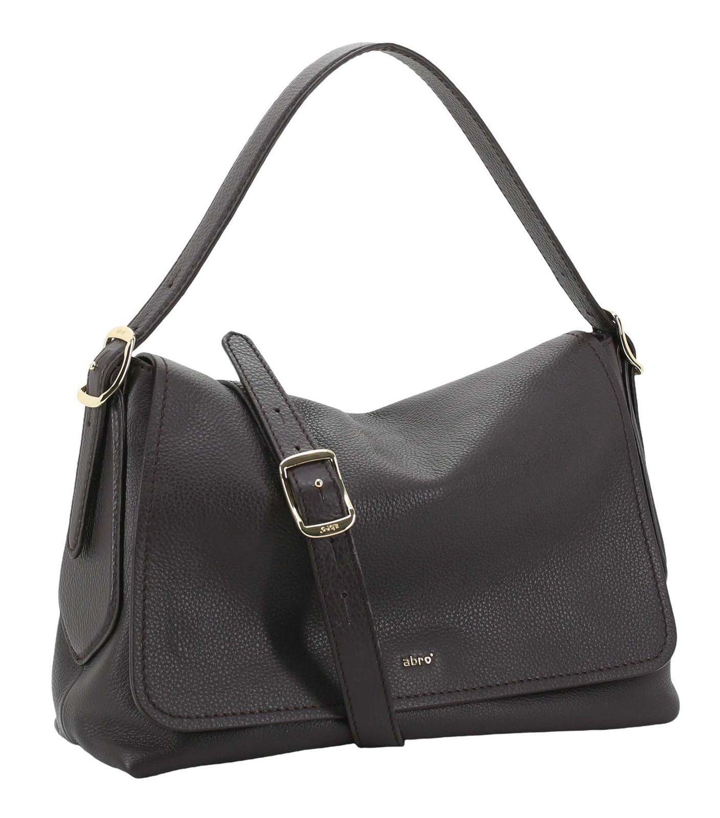 Abro Schultertasche Shoulder Bag Carina, aus echtem Leder