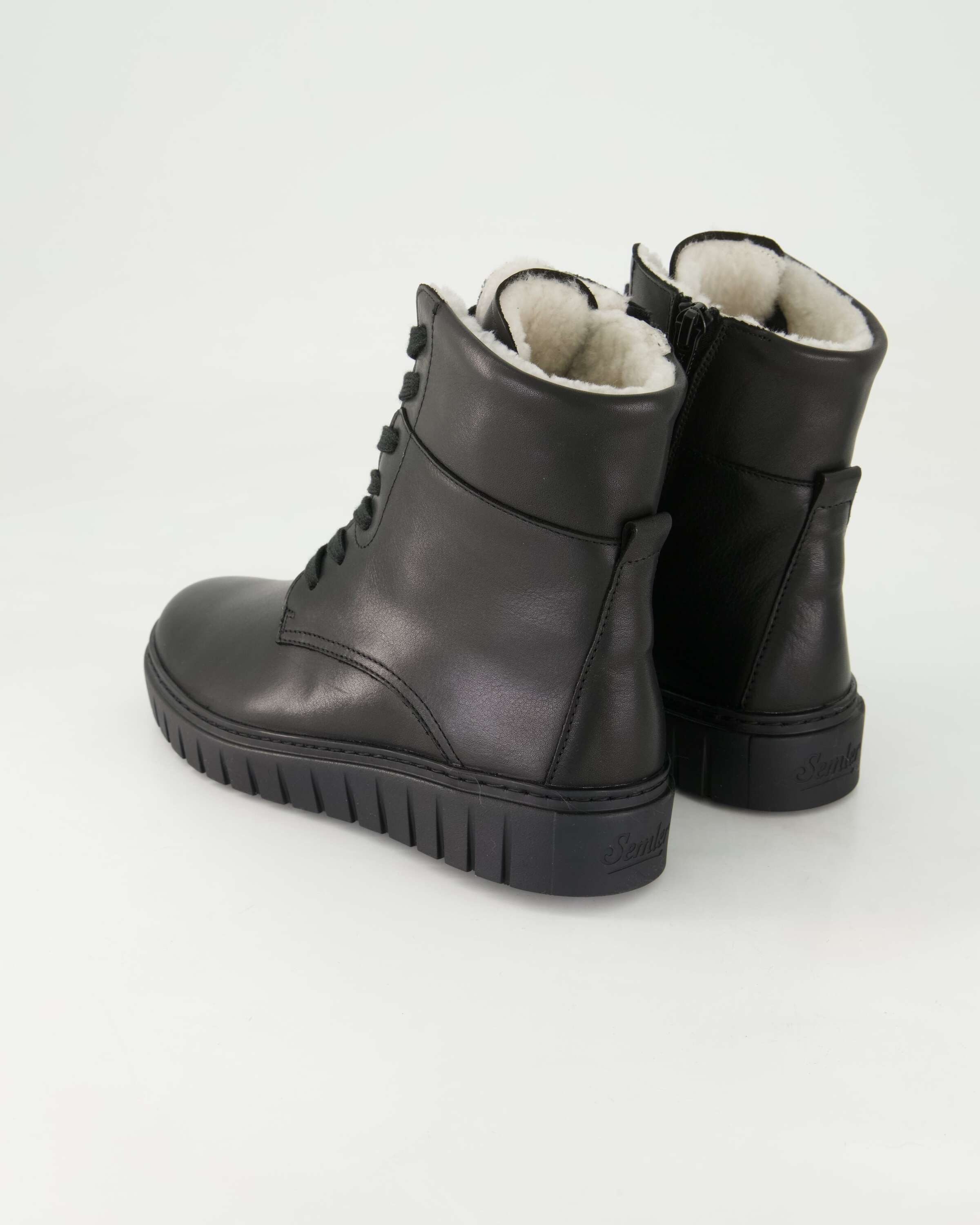 Semler Soft-Anilin Winterstiefelette Obermaterial: Leder