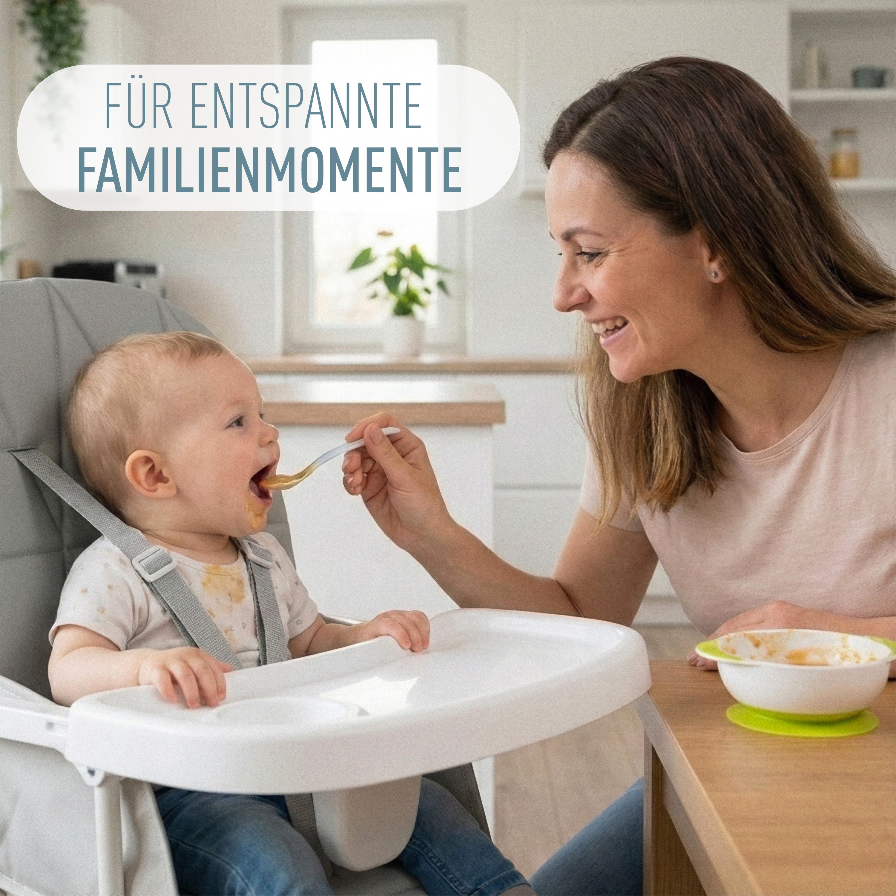 ib style Hochstuhl Leno, leicht (4kg) klappbar einfach zu reinigen