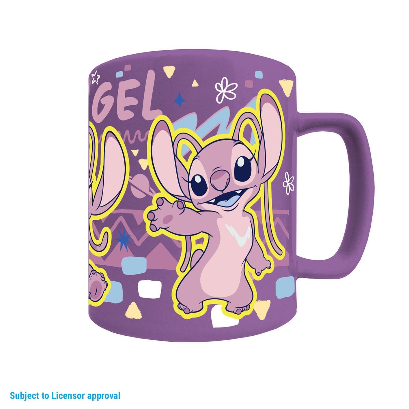 Pyramid International Tasse Lilo & Stitch Fuzzy Tasse Angel, 1-tlg., Qualitativ hochwertige Tasse