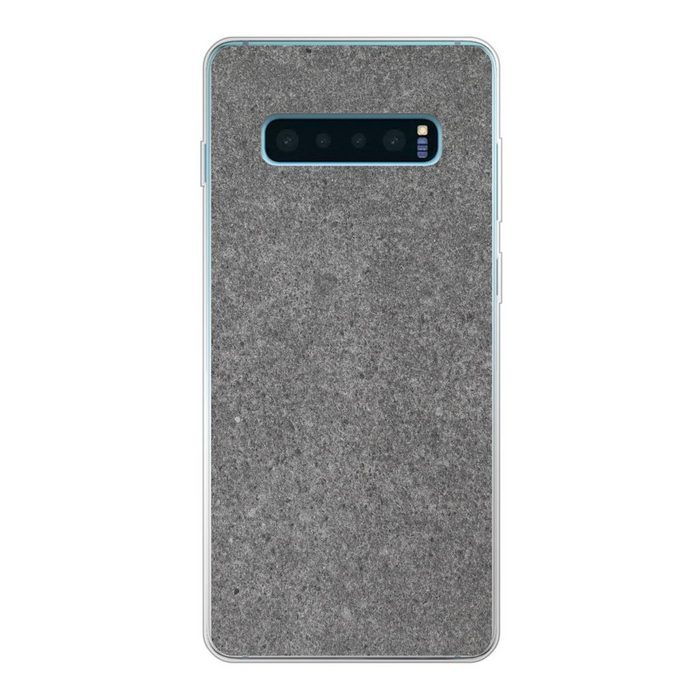 MuchoWow Handyhülle Beton - Muster - Zement - Vintage - Textur - Rustikal Phone Case Handyhülle Samsung Galaxy S10 Lite Silikon Schutzhülle