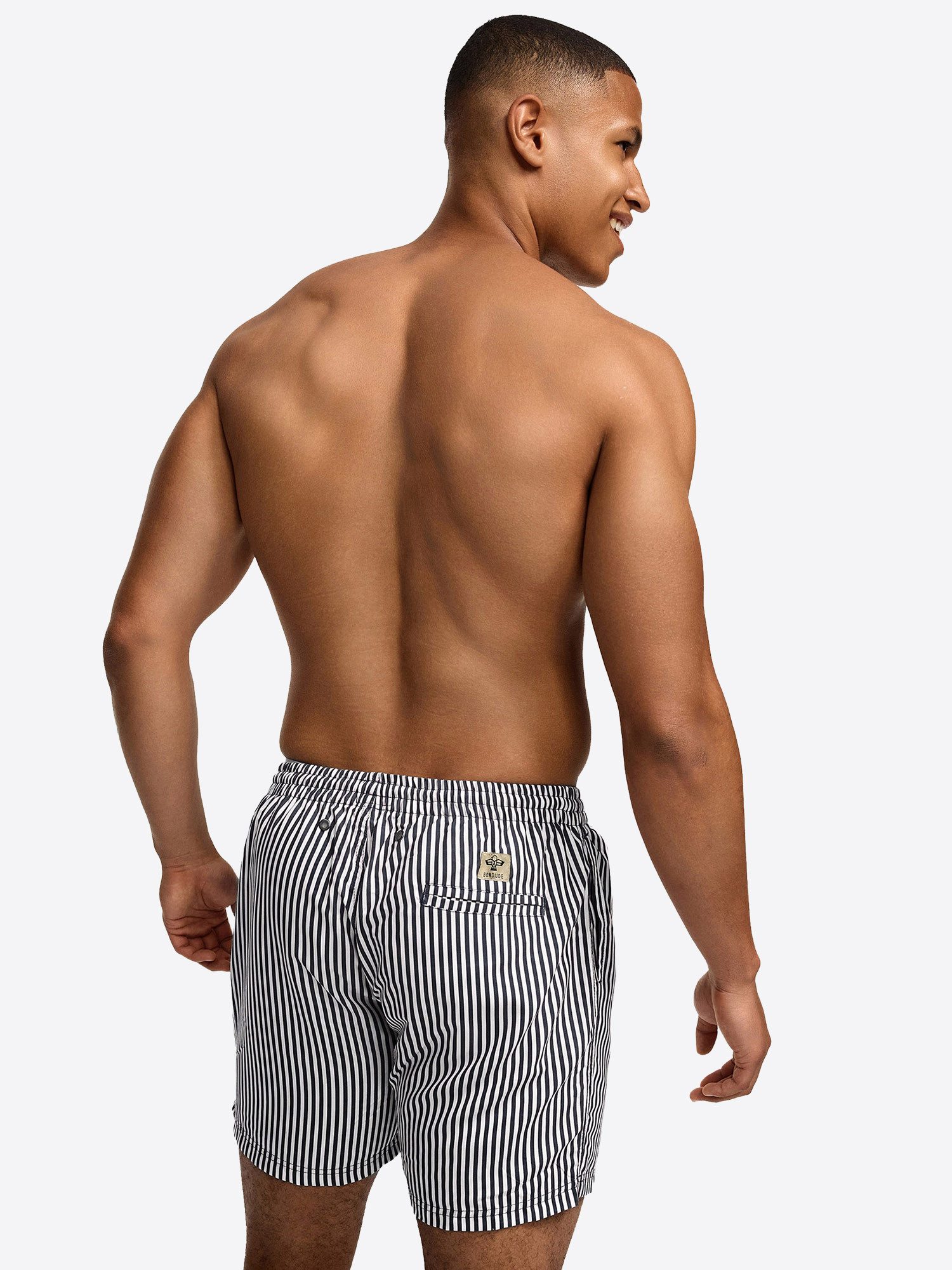 Bondi Joe Badeshorts Premium Badehose Campbell ohne Netz Boardshorts schnelltrocknend