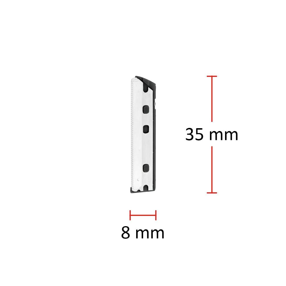 Zwilling Gesichtshaarrasierer Zwilling Premium Ersatzklingen für Gesichtshaar-Rasierer Gold