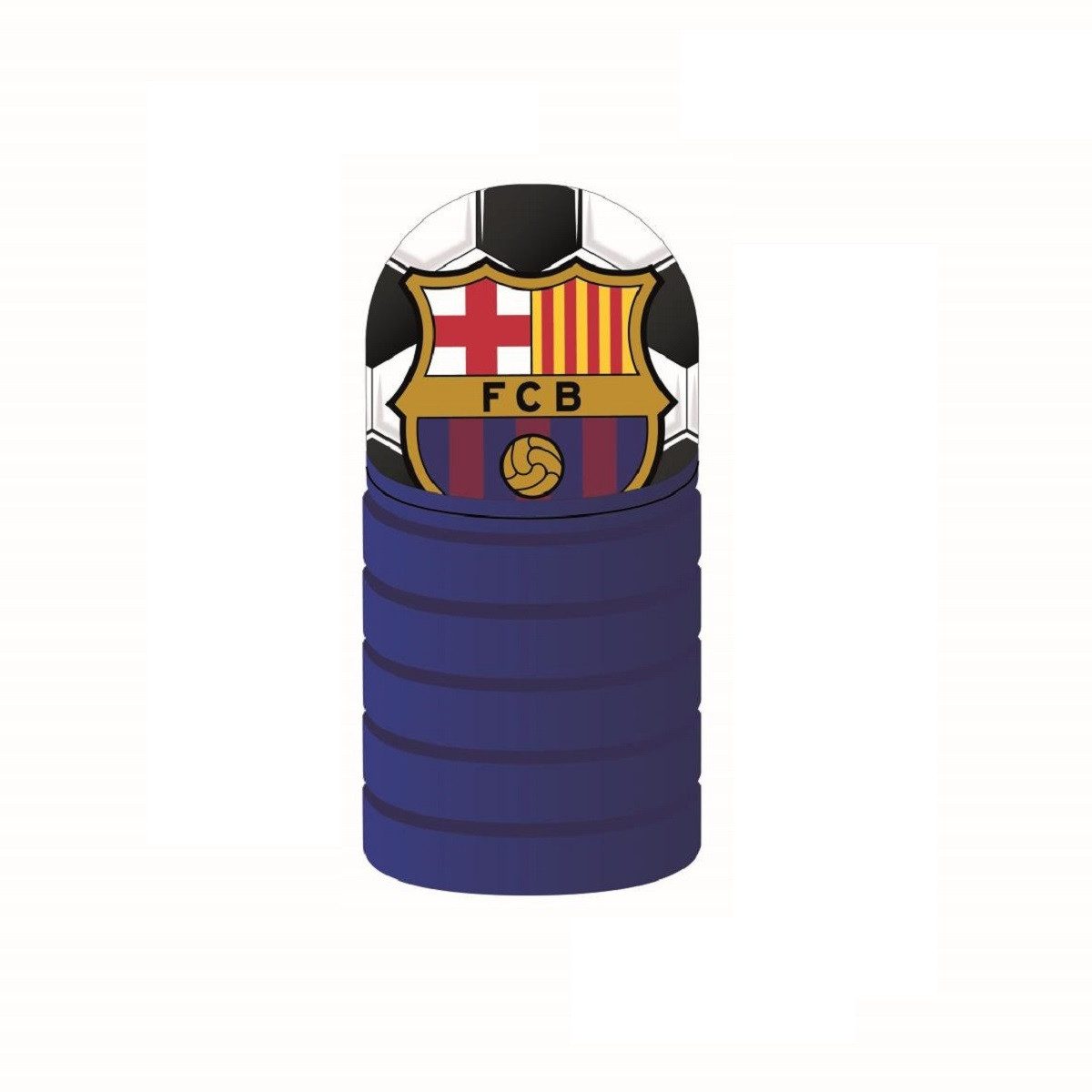 FC Barcelona Federmäppchen aus Silikon für ältere Kinder Schule Blau, (1-tlg)