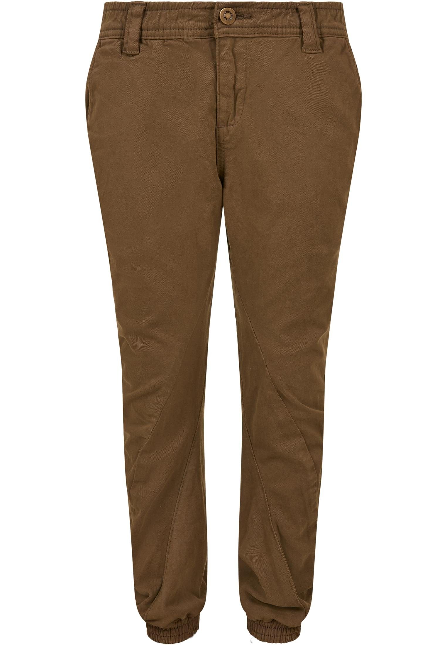 Stoffhose Stretch Boys Jogging Pants CLASSICS olive (1-tlg) URBAN Herren