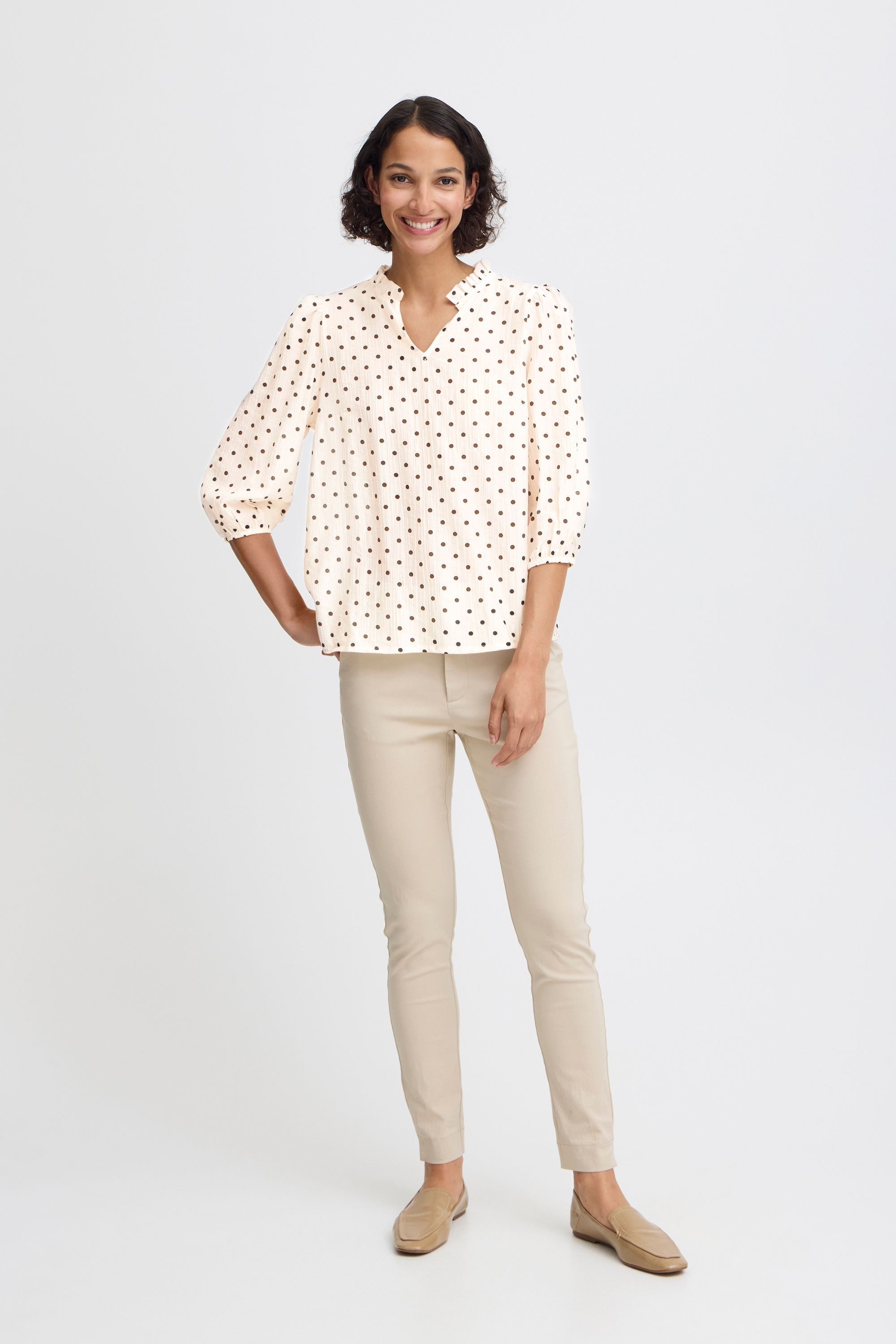 b.young Kurzarmbluse BYIDOTTY BLOUSE - modische günstig online kaufen