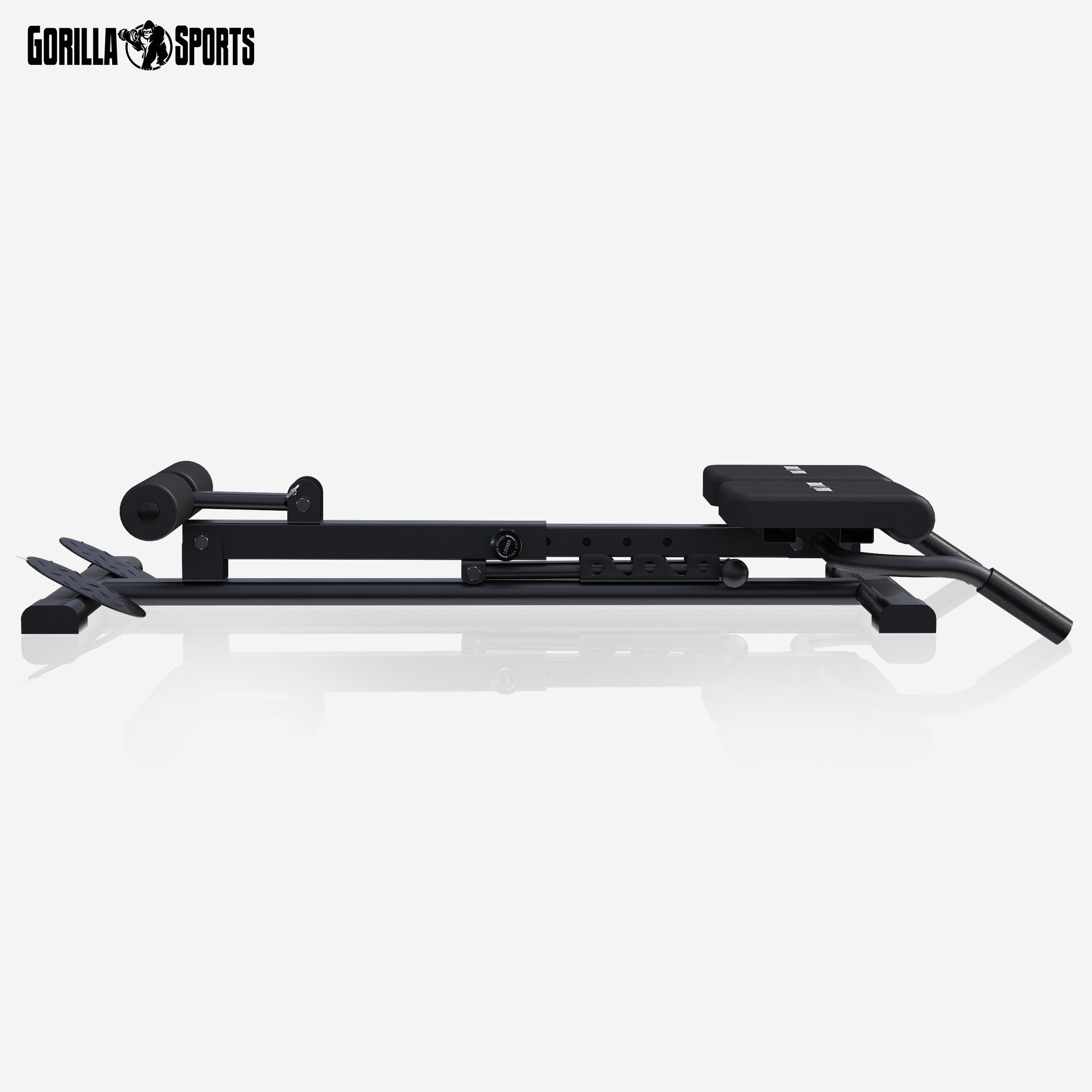 GORILLA SPORTS Rückentrainer Klappbar, Verstellbar - Hyperextension, Rückenstrecker Zuhause, (1-tlg)
