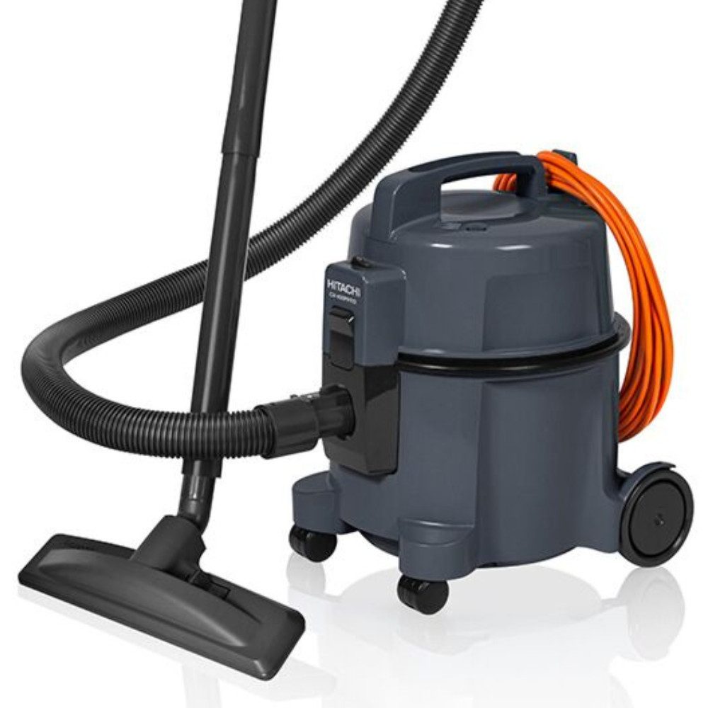 Hitachi Bodenstaubsauger CV-400P PRO GR, 880 W, mit Beutel, 13 m Aktionsradius, Möbel- und Kantenschutz, 7,5 Liter Staubtank