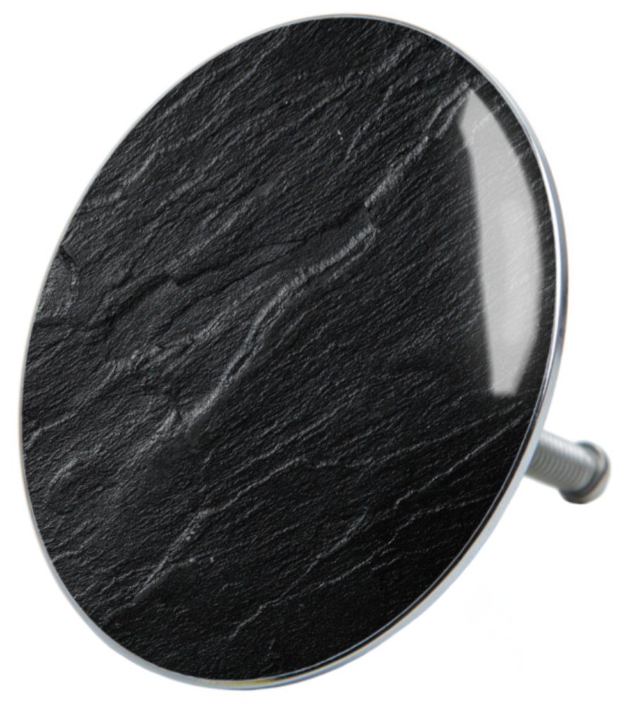 Sanilo Badewannenstöpsel Granit, Ø 7.2 cm, hochwertig, universell, mit Motiv, 100% wasserdicht
