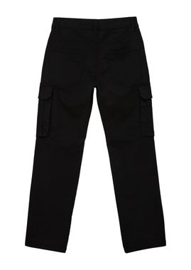 s.Oliver Stoffhose Pete: Twill-Hose mit Cargotaschen Garment Dye