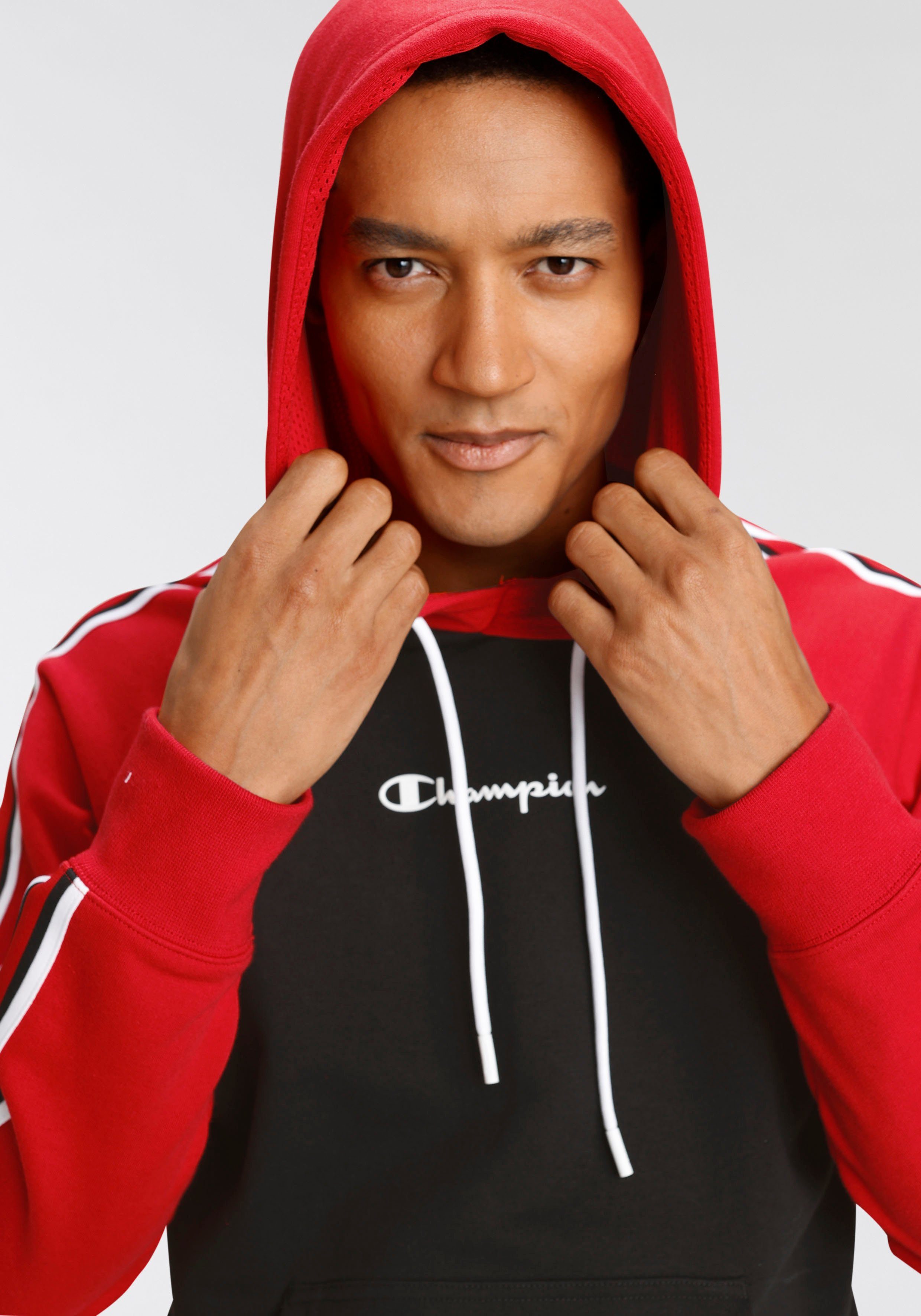 schwarz Kapuzensweatshirt Champion Sweatshirt Hooded