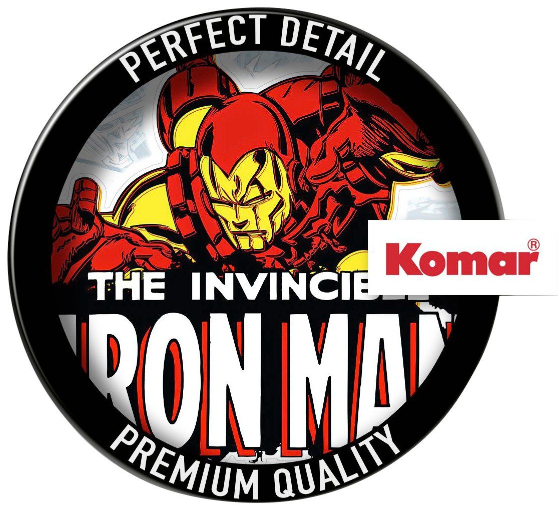 Komar Wandtattoo Iron Man St), cm selbstklebendes 50x70 Höhe), x (Breite Wandtattoo (1 Classic Comic