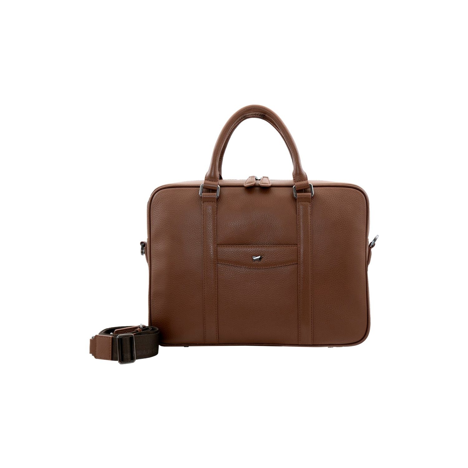 Braun Büffel Laptoptasche THEO Businesstasche M nut