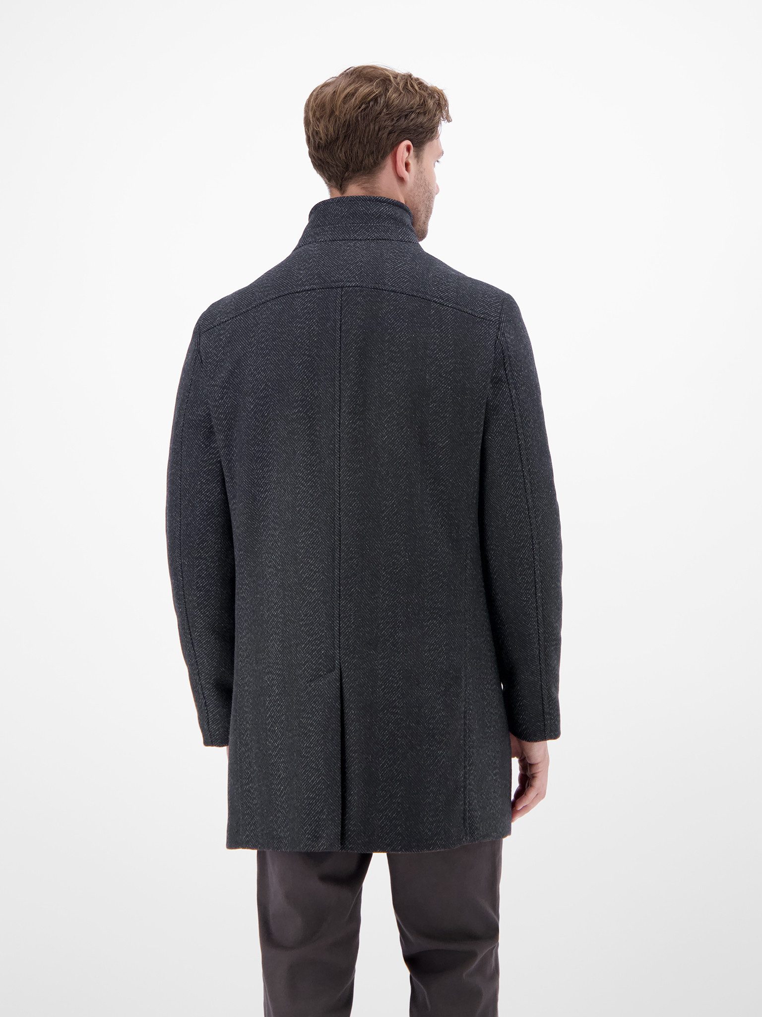 LERROS Kurzmantel mit Stehkragen und Knopfleiste, günstig online kaufen
