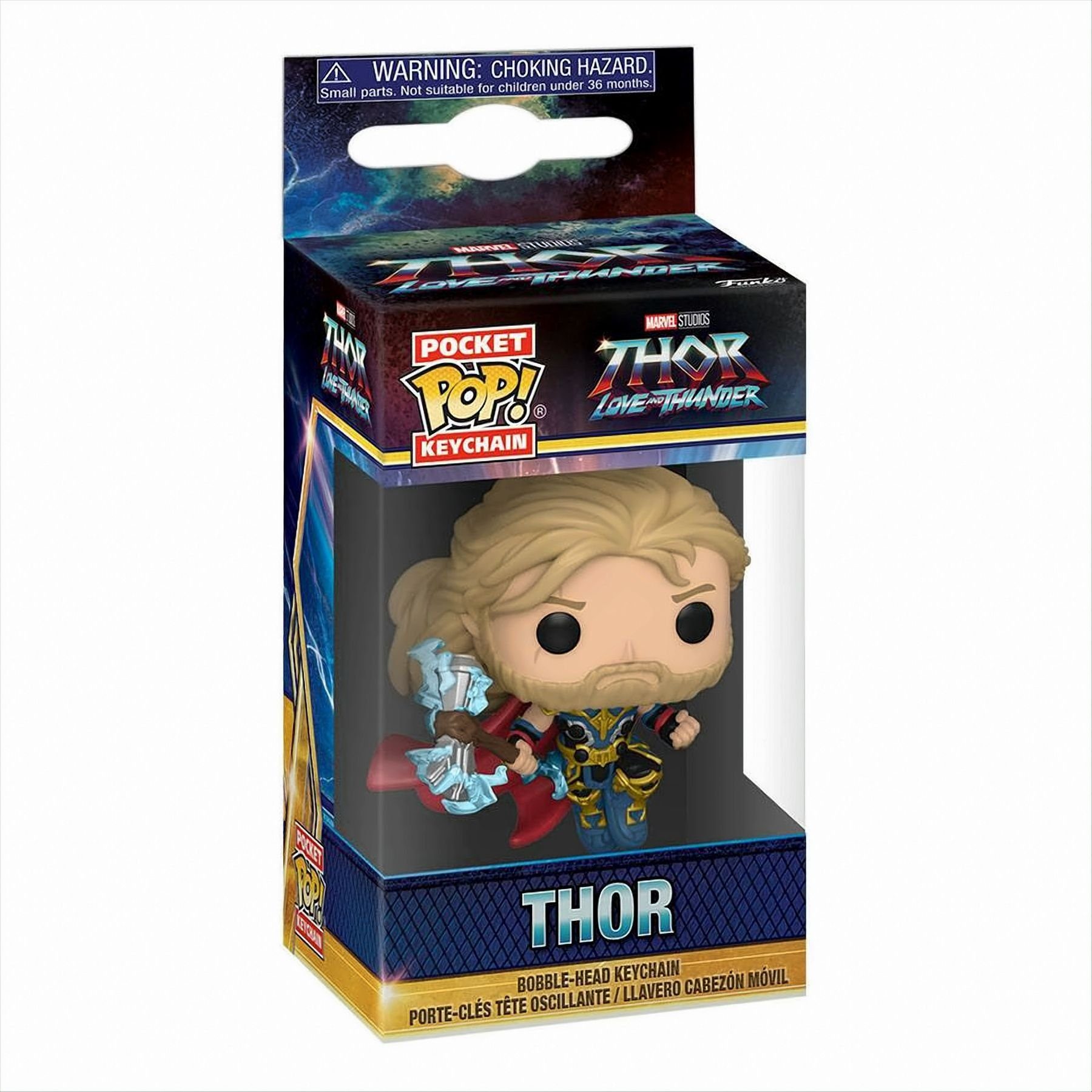 Love Thor: Spielfigur Keychain Thor POP Funko - and Thunder