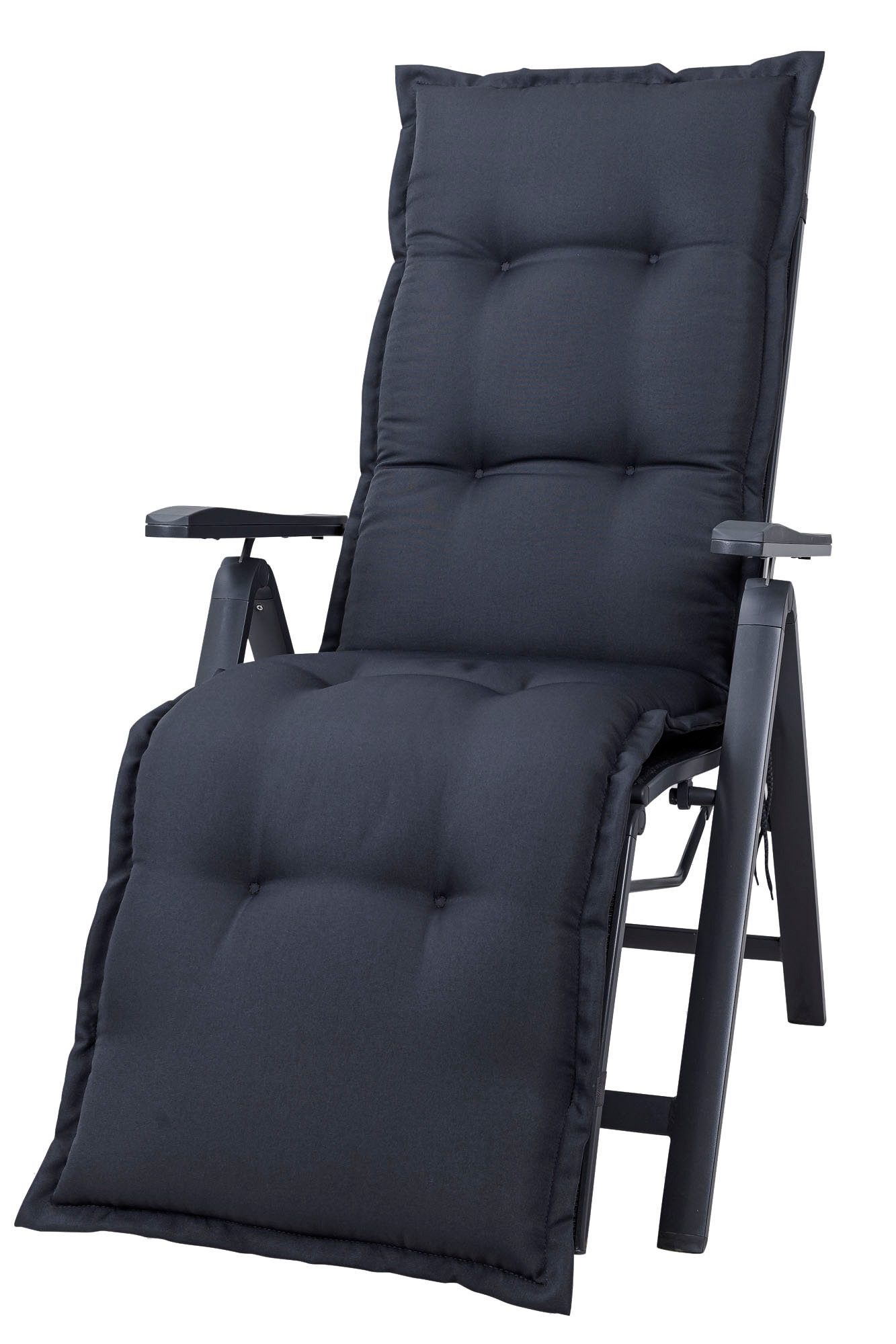 KETTtex Sesselauflage Relaxliege Florence 2179 anthrazit 168x49x8 cm KETTtex