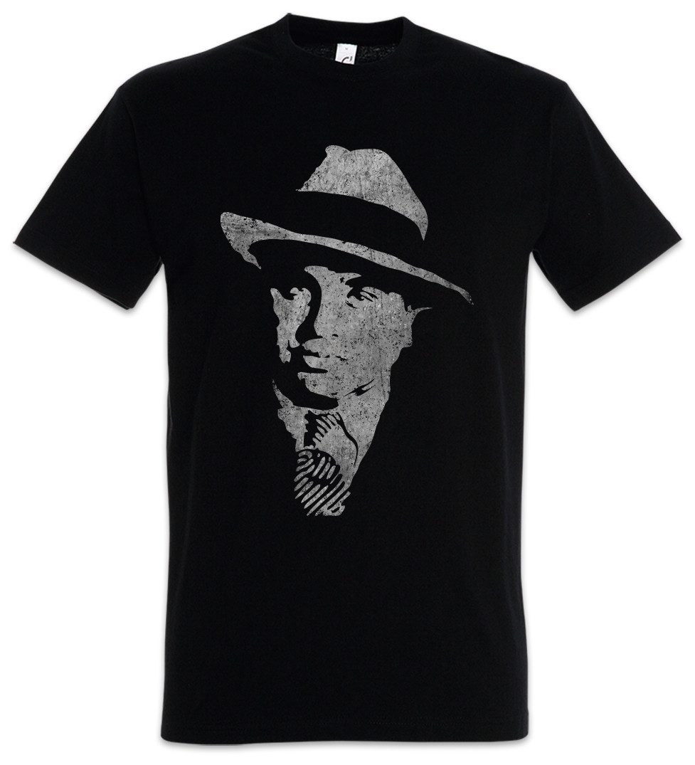 Urban Backwoods Print-Shirt Al Capone Vintage Portrait Herren T-Shirt Mafia Mob Familia Chicago (1-tlg) USA Pate Gangster Boss