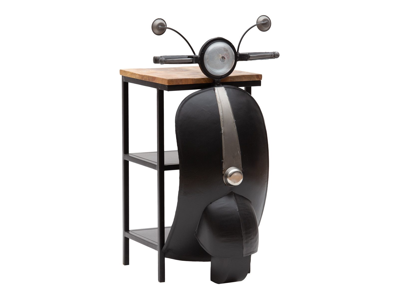 massivum Konsolentisch Scooter Black, Beistelltisch (1-St)