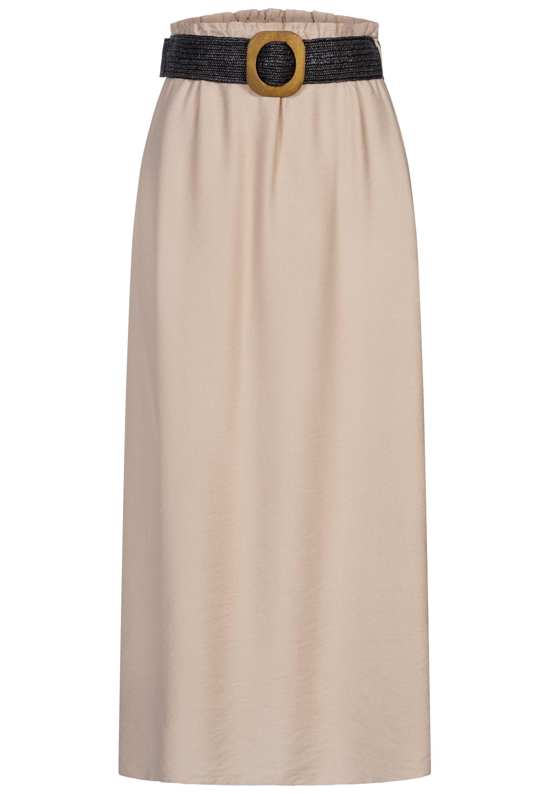 CLOUD 5IVE Shirtkleid CLOUD 5IVE Cloud5ive Damen Longform Viskose Rock mit günstig online kaufen