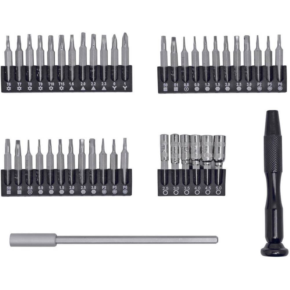 BERNSTEIN TOOLS FOR ELECTRONICS Bit-Set Bit-Satz mit Drehmomentschraubendreher und Adapter 4-930